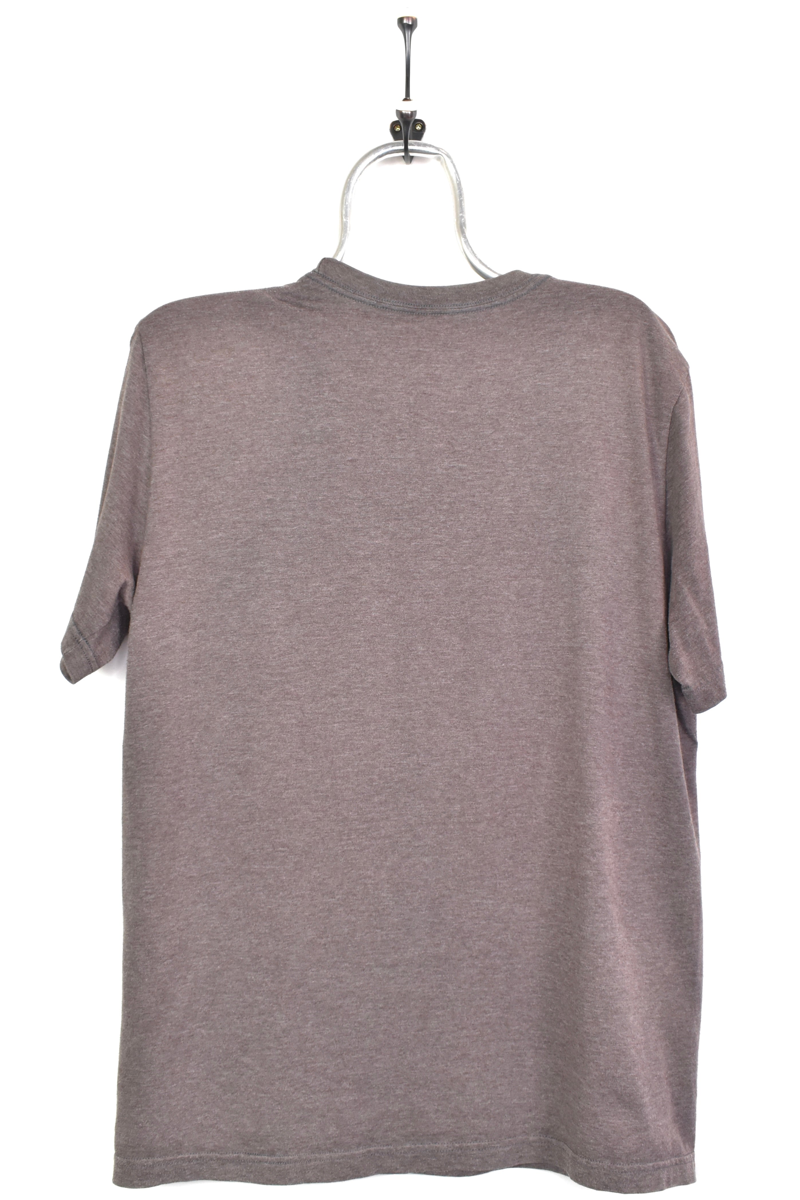 Modern Nike shirt, short sleeve graphic tee - medium, brown NIKE