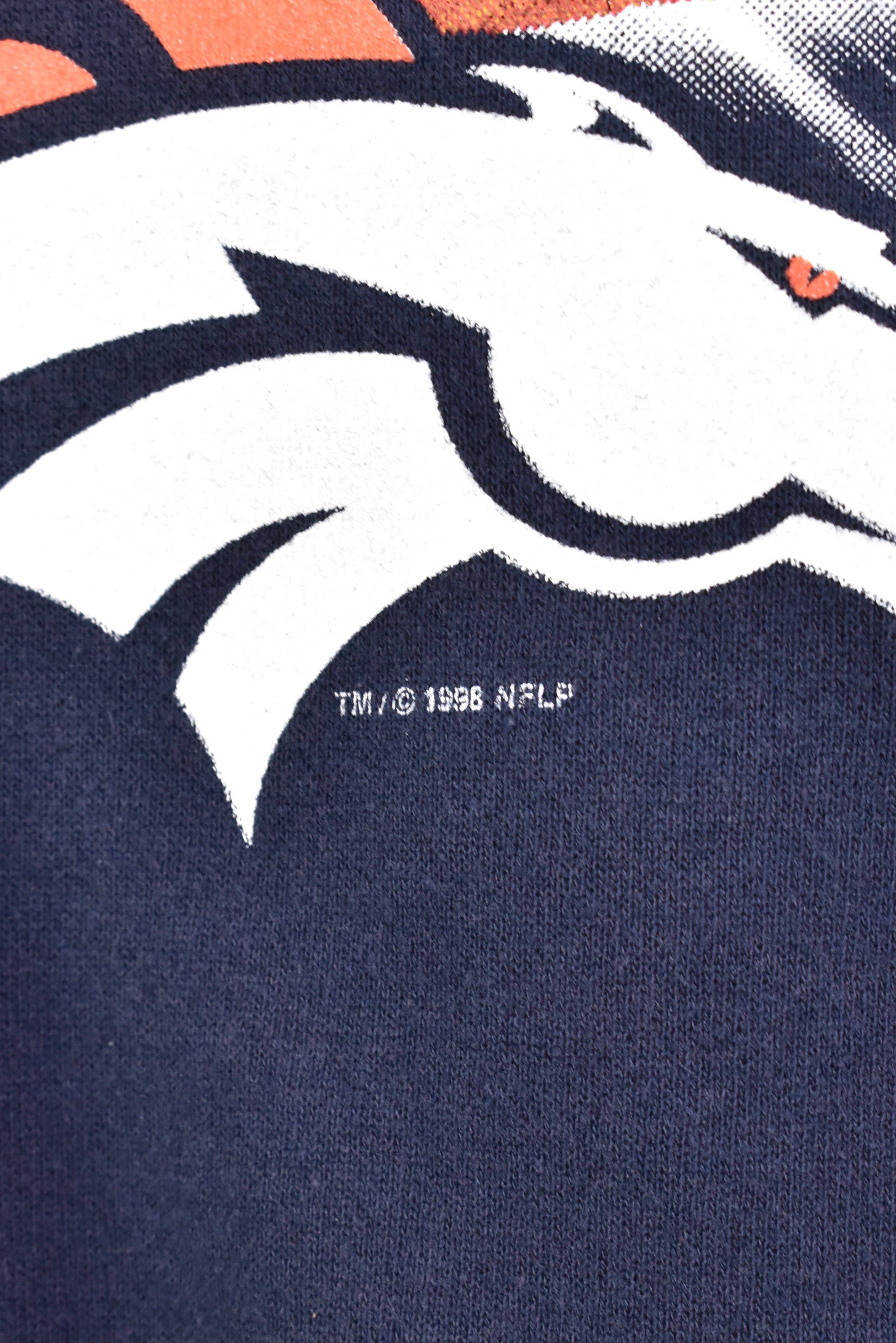 Vintage 1998 nfl denver broncos navy sweatshirt | xl PRO SPORT