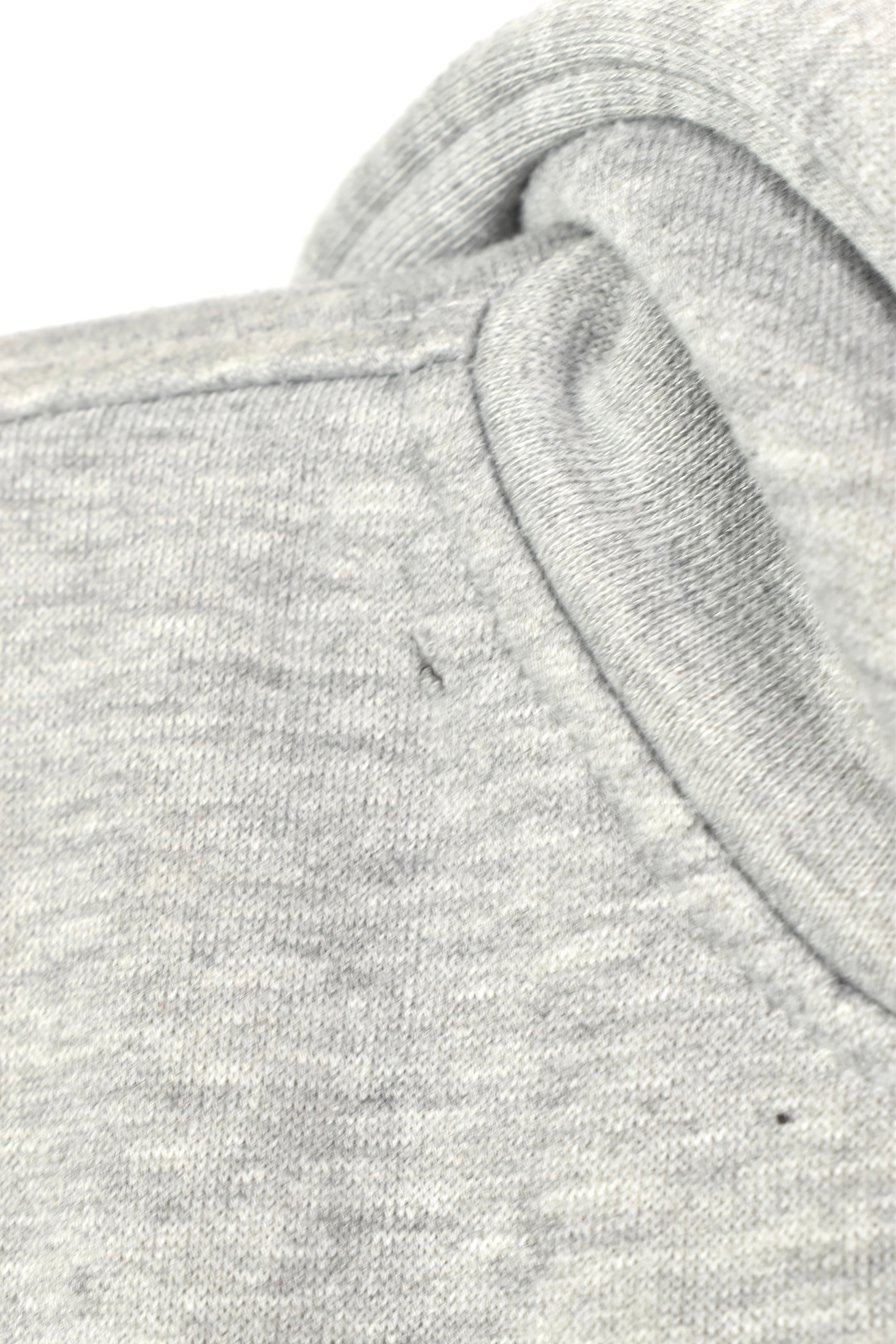 MODERN CONNECTICUT UNIVERSITY EMBROIDERED GREY HOODIE | MEDIUM COLLEGE