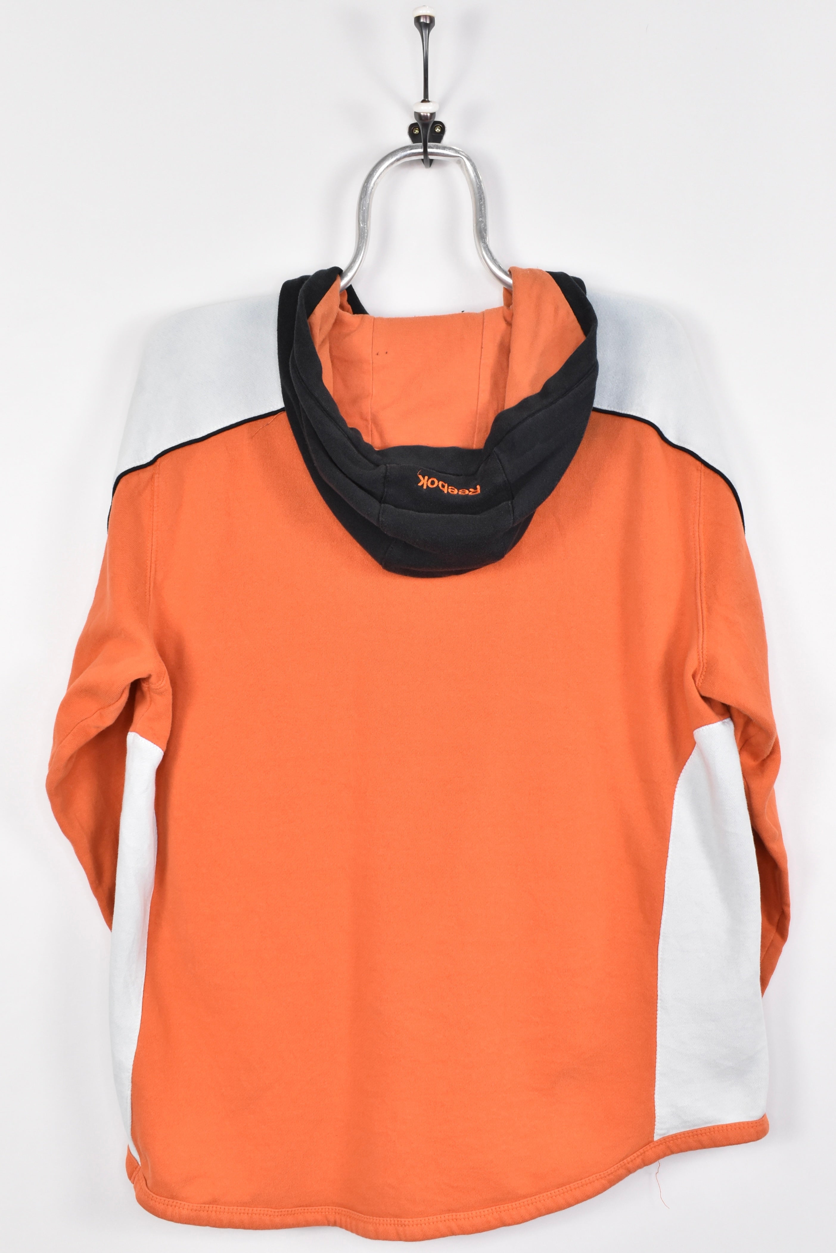 Vintage Philadelphia Flyers hoodie, NHL orange embroidered sweatshirt - AU M PRO SPORT