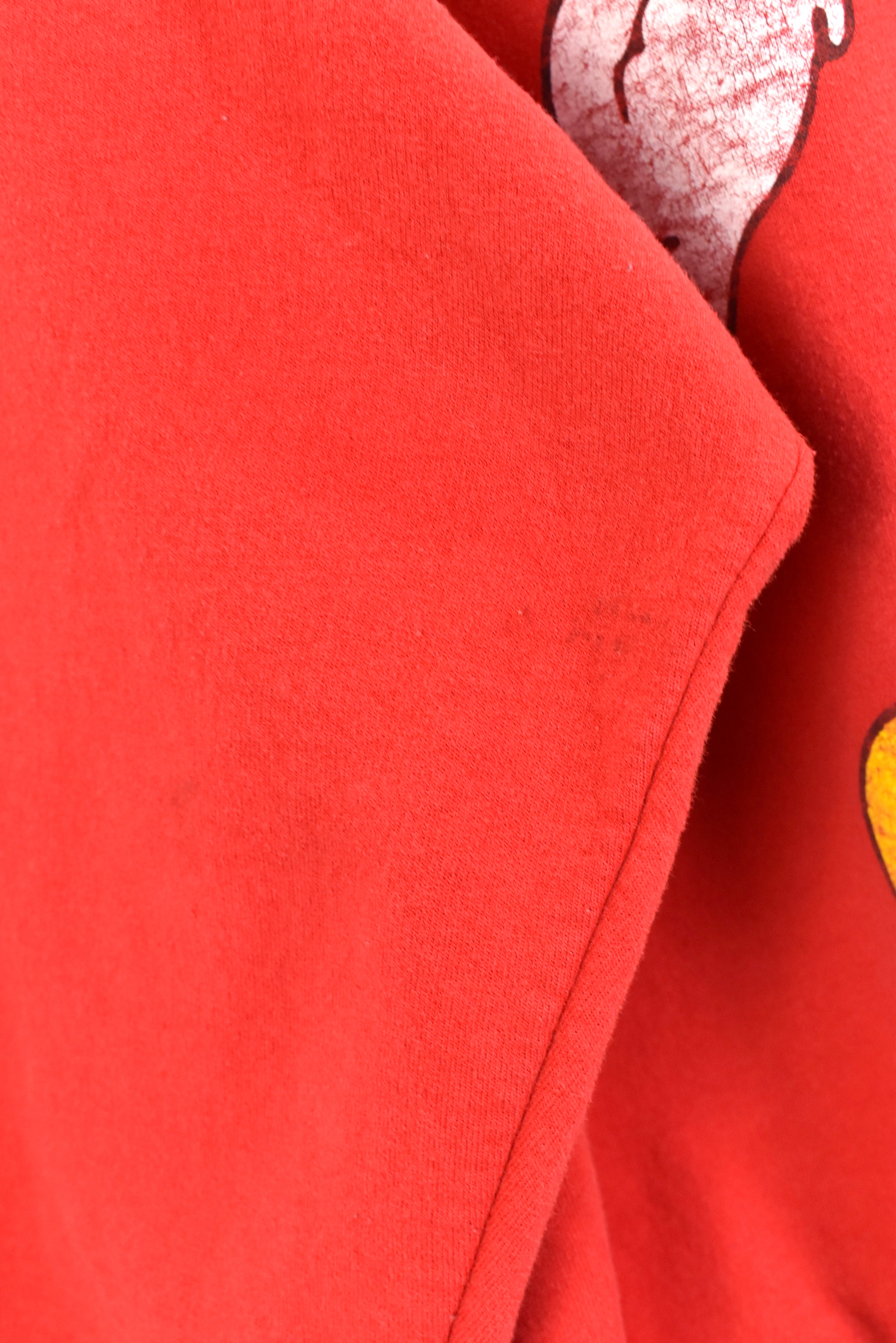 Vintage Disney sweatshirt, Mickey Mouse graphic crewneck - XL, red DISNEY / CARTOON