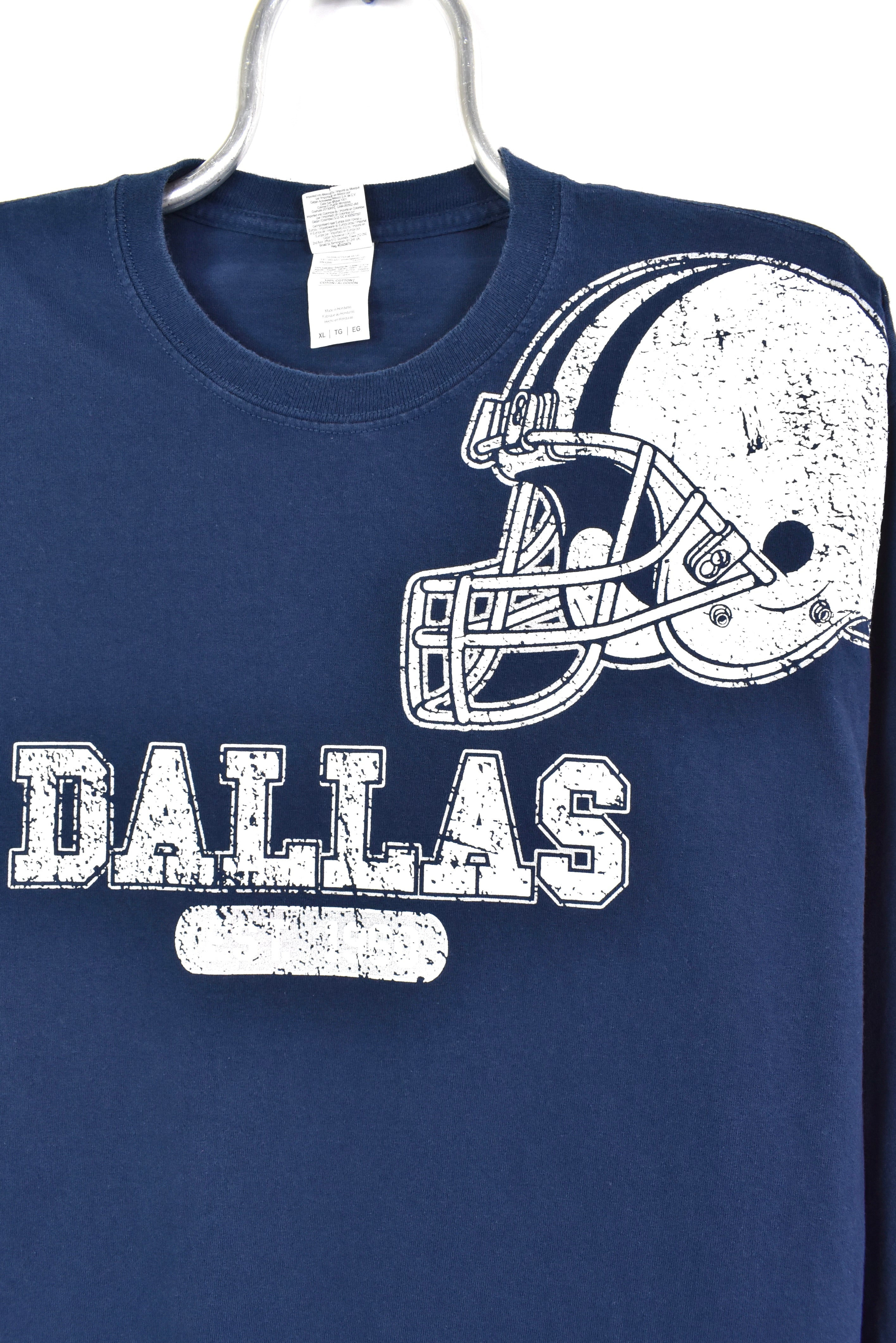Vintage NFL Dallas Cowboys navy long sleeve t-shirt | XL PRO SPORT