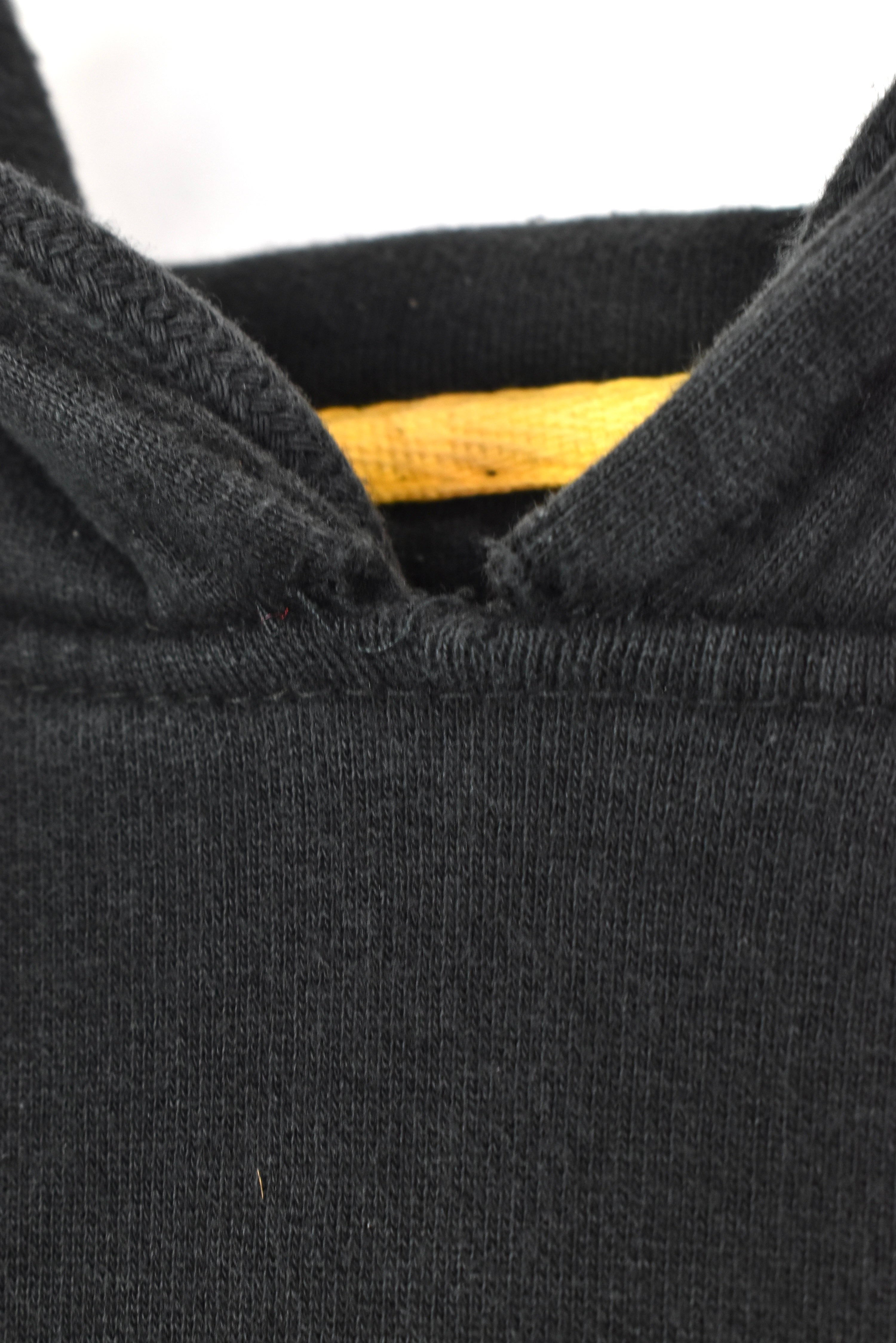 VINTAGE CATERPILLAR EMBROIDERED BLACK HOODIE | XXL OTHER