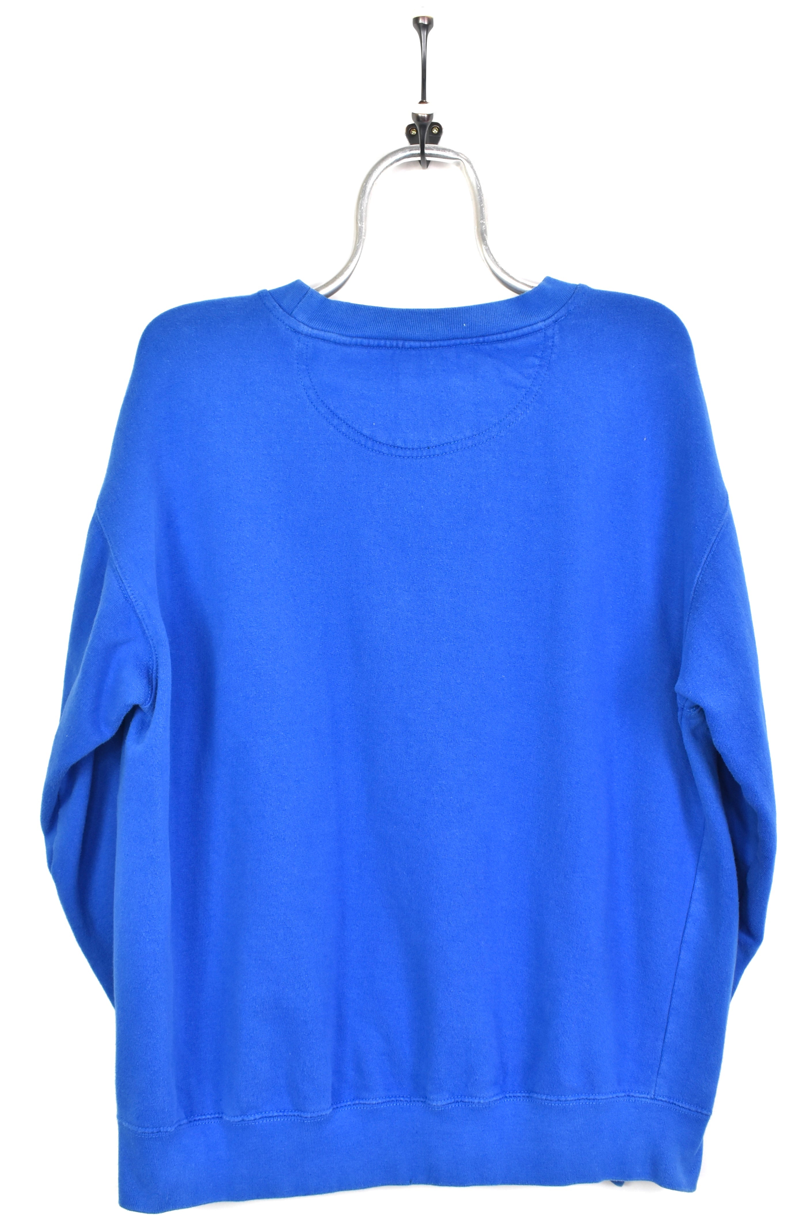 Vintage NASCAR Daytona embroidered blue sweatshirt | Large NASCAR / RACING