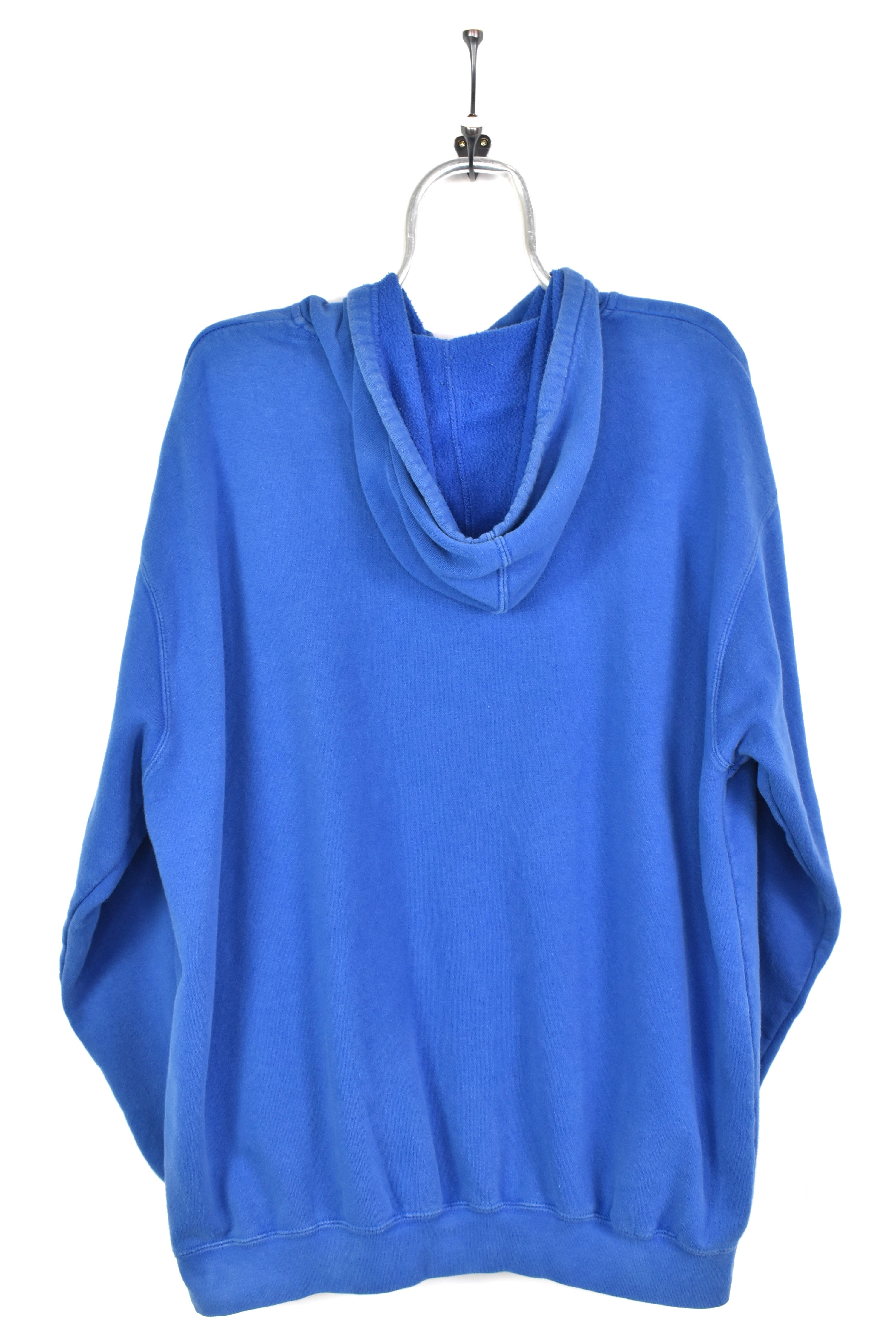 VINTAGE NFL NEW YORK GIANTS EMBROIDERED BLUE HOODIE | XXL PRO SPORT