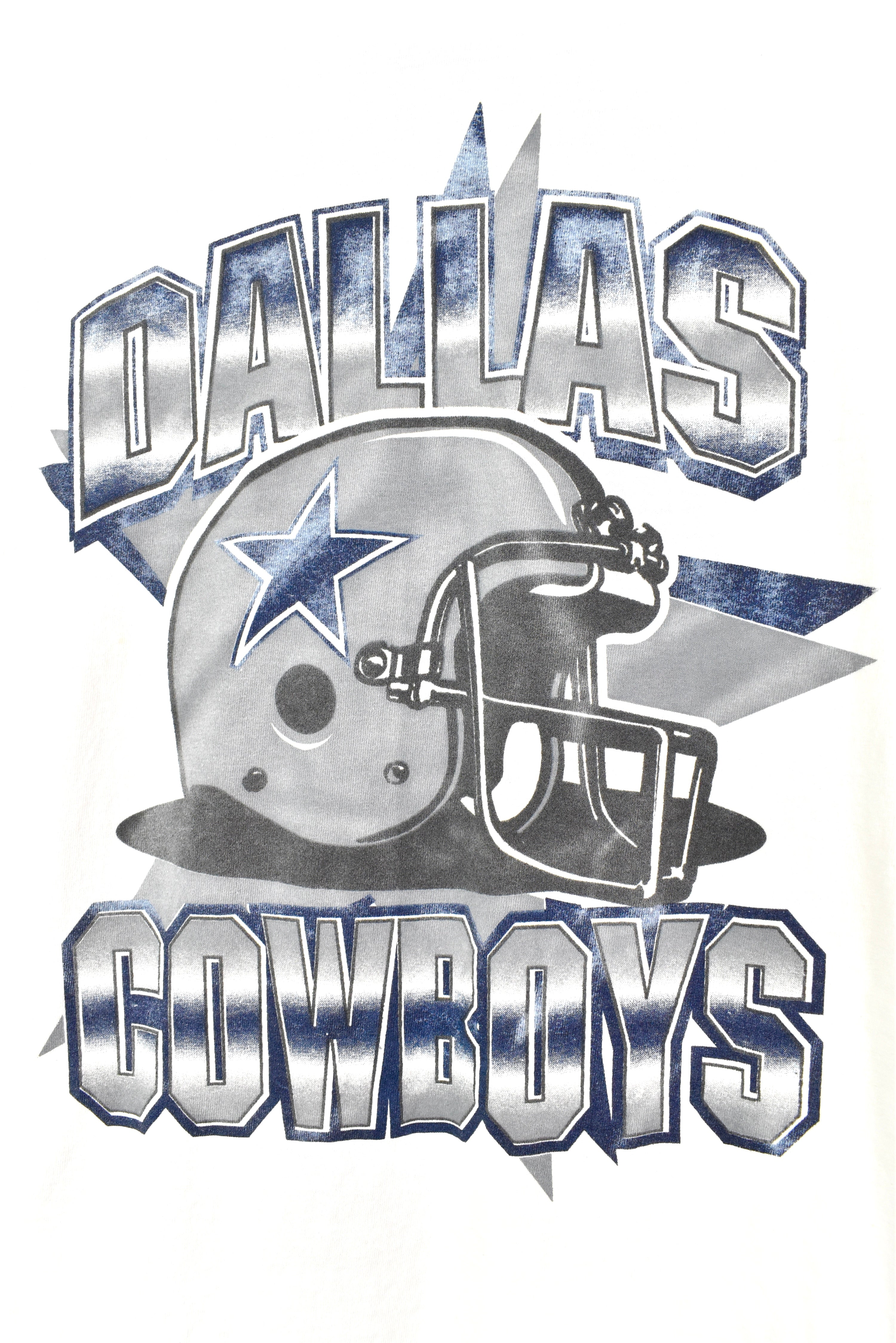 VINTAGE NFL DALLAS COWBOYS WHITE T-SHIRT | XL PRO SPORT