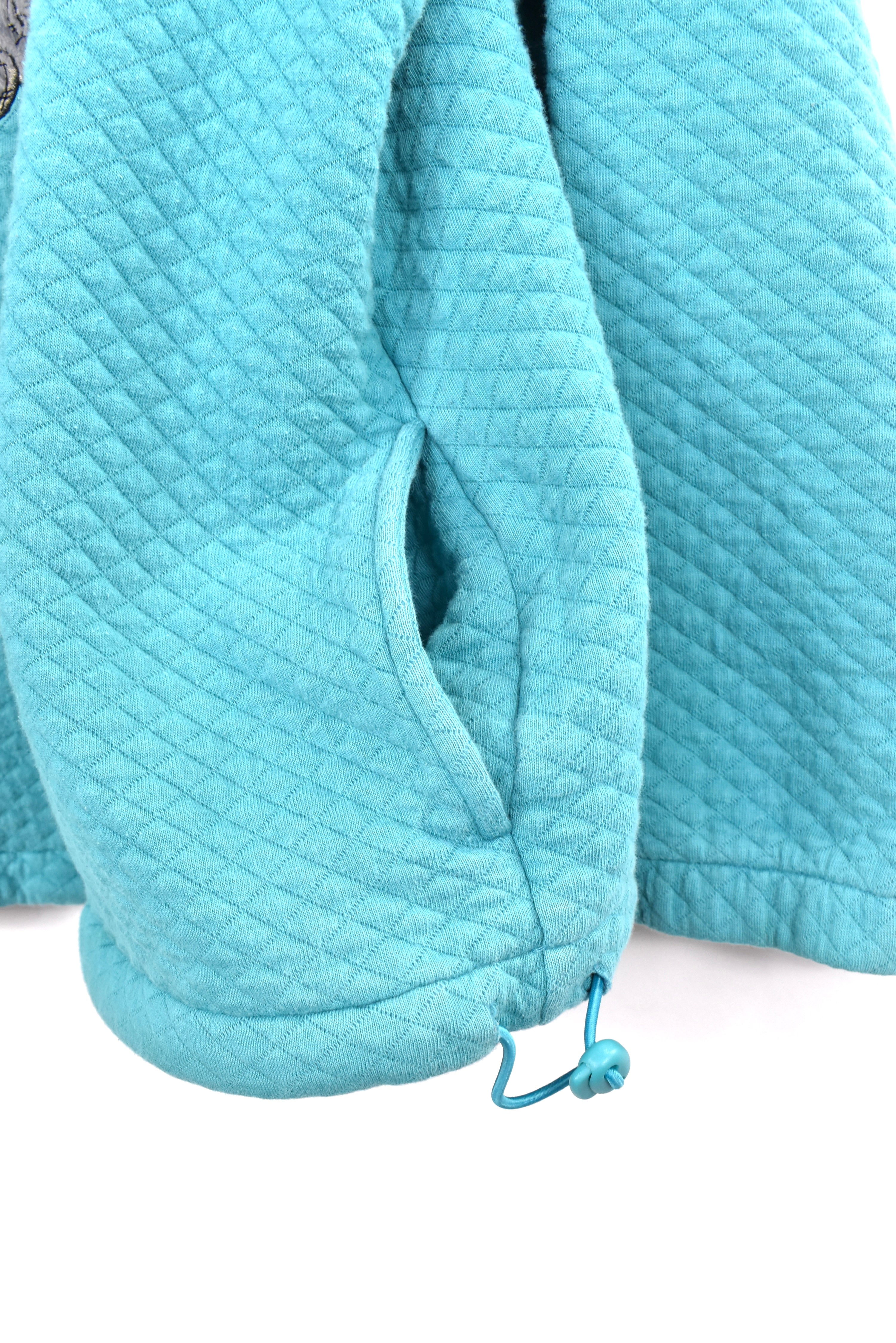 Women's vintage Disney sweatshirt, embroidered Disneyland 1/4 zip - AU XL DISNEY / CARTOON