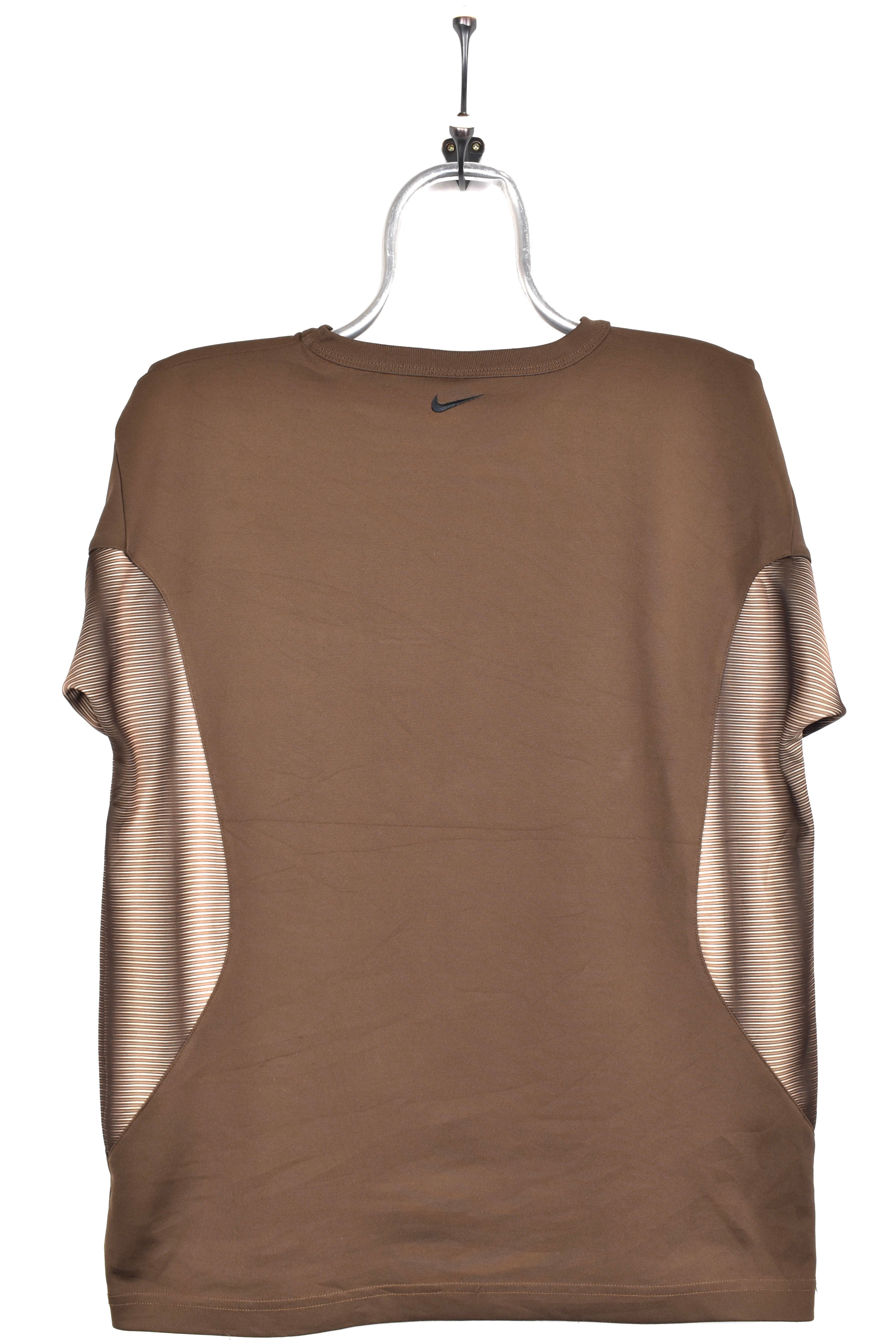 Vintage Nike shirt, athletic brown graphic tee - AU M NIKE
