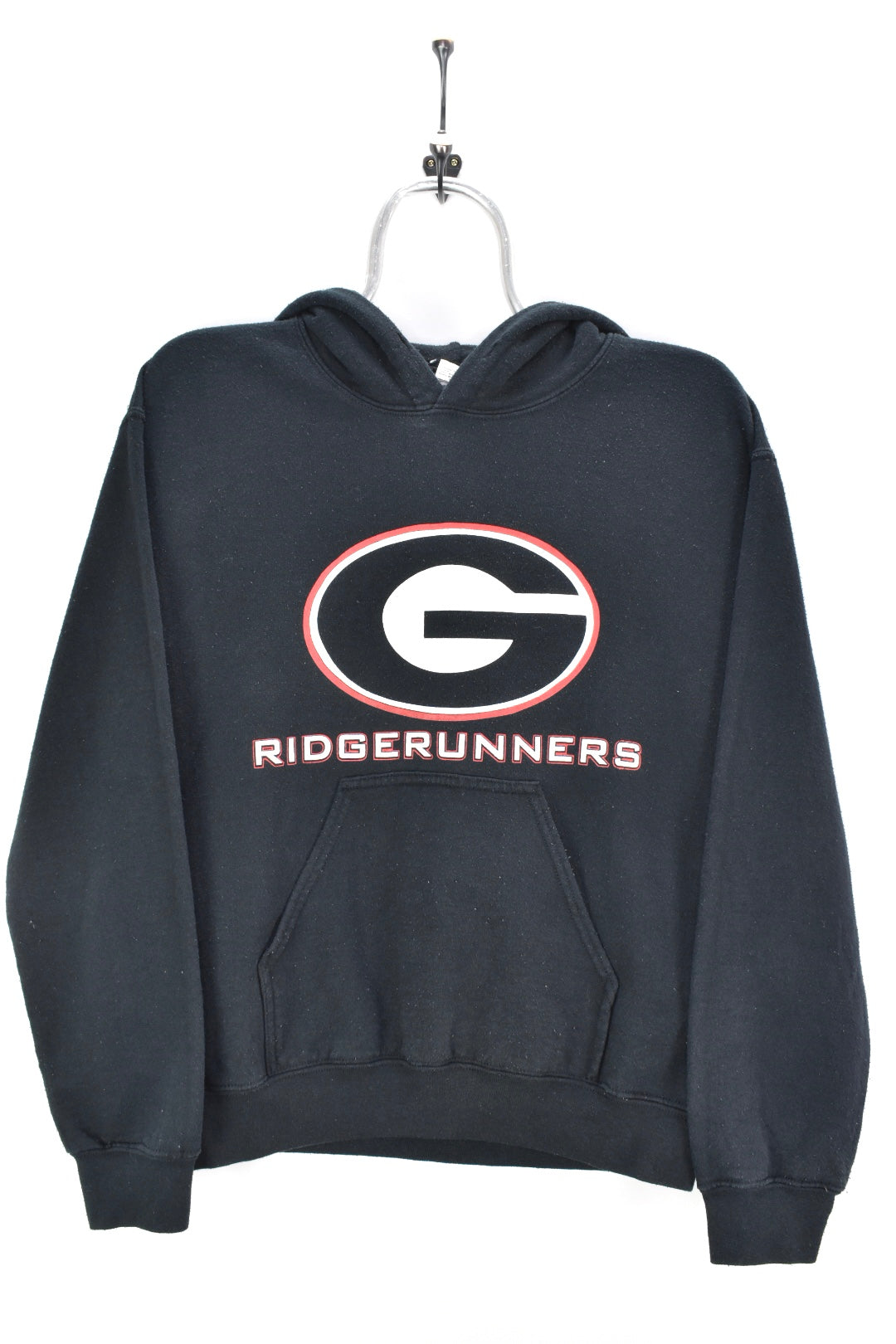 VINTAGE RIDERUNNERS COLLEGE BLACK HOODIE | SMALL COLLEGE