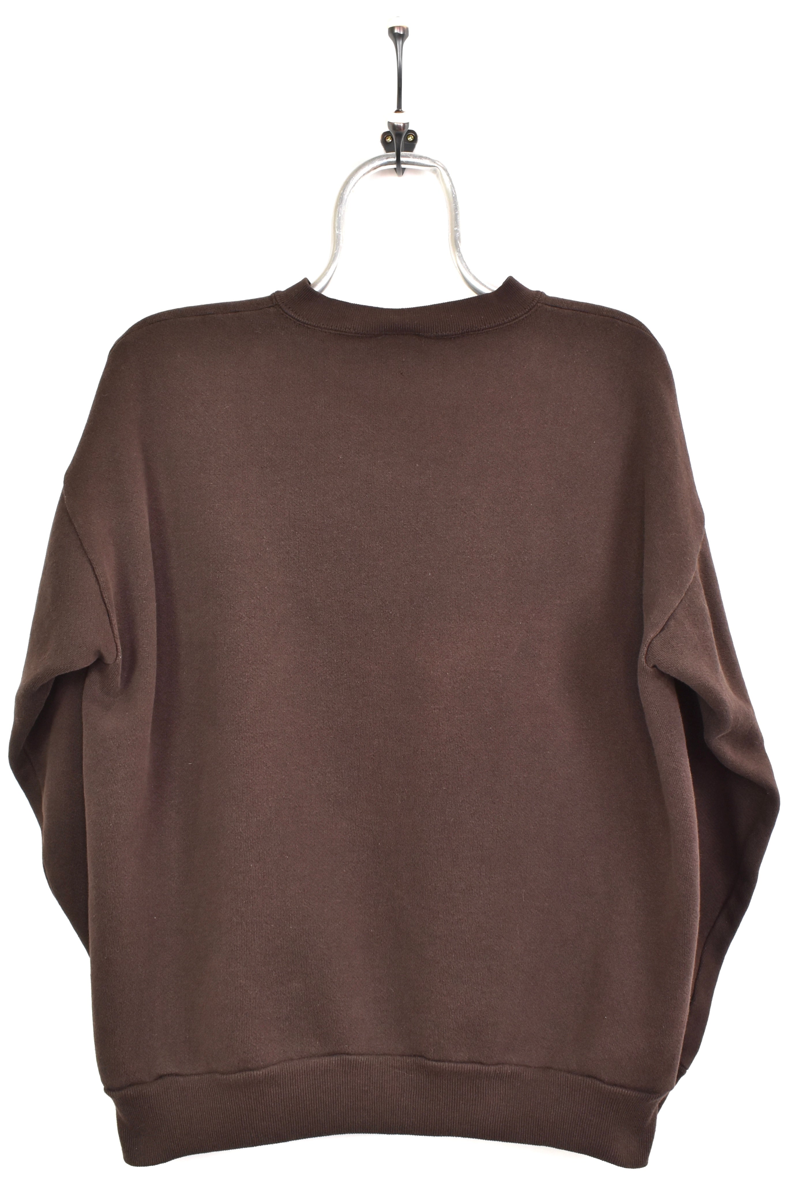Vintage NFL Cleveland Browns embroidered brown sweatshirt | Large PRO SPORT