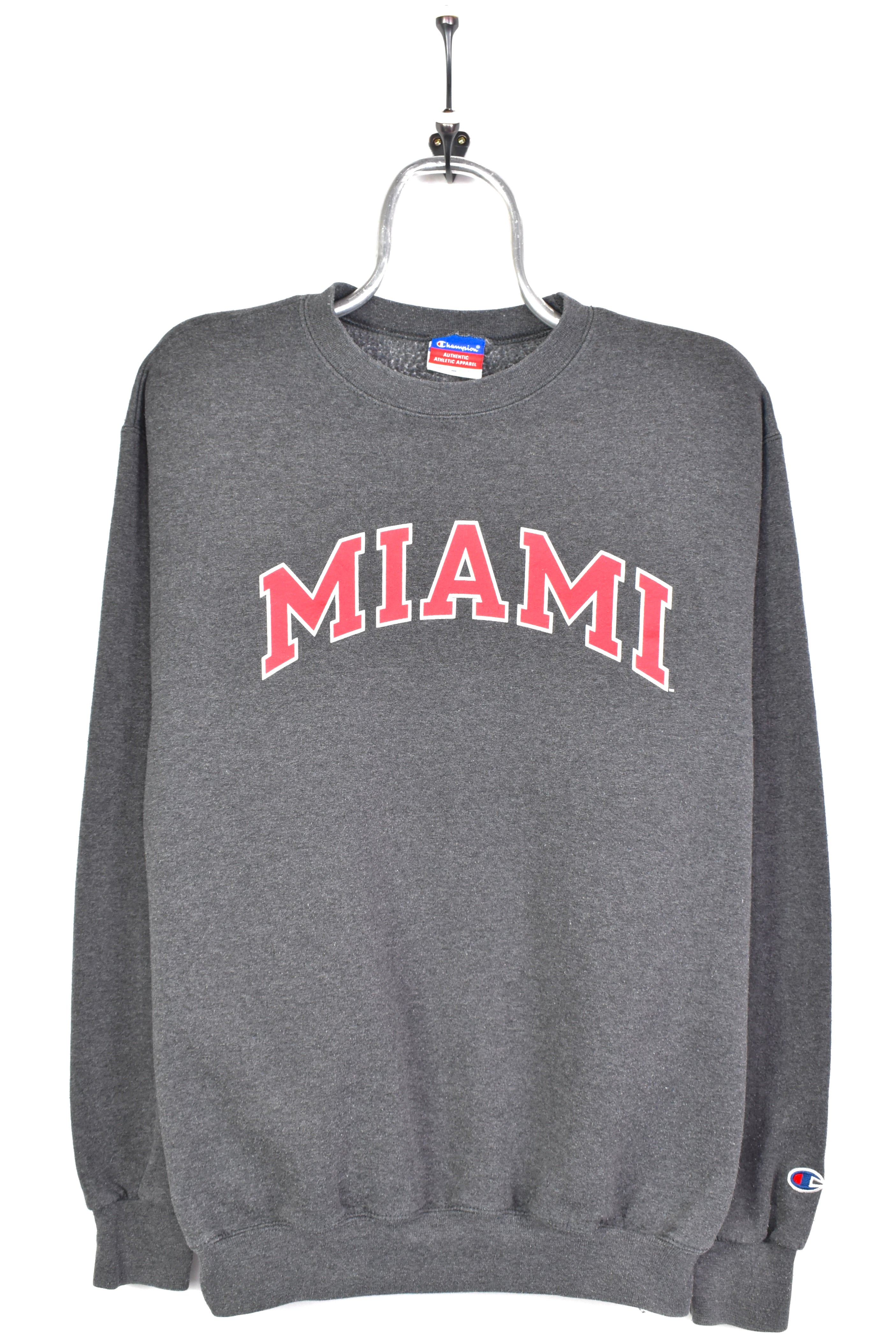 Vintage miami university grey sweatshirt | medium COLLEGE