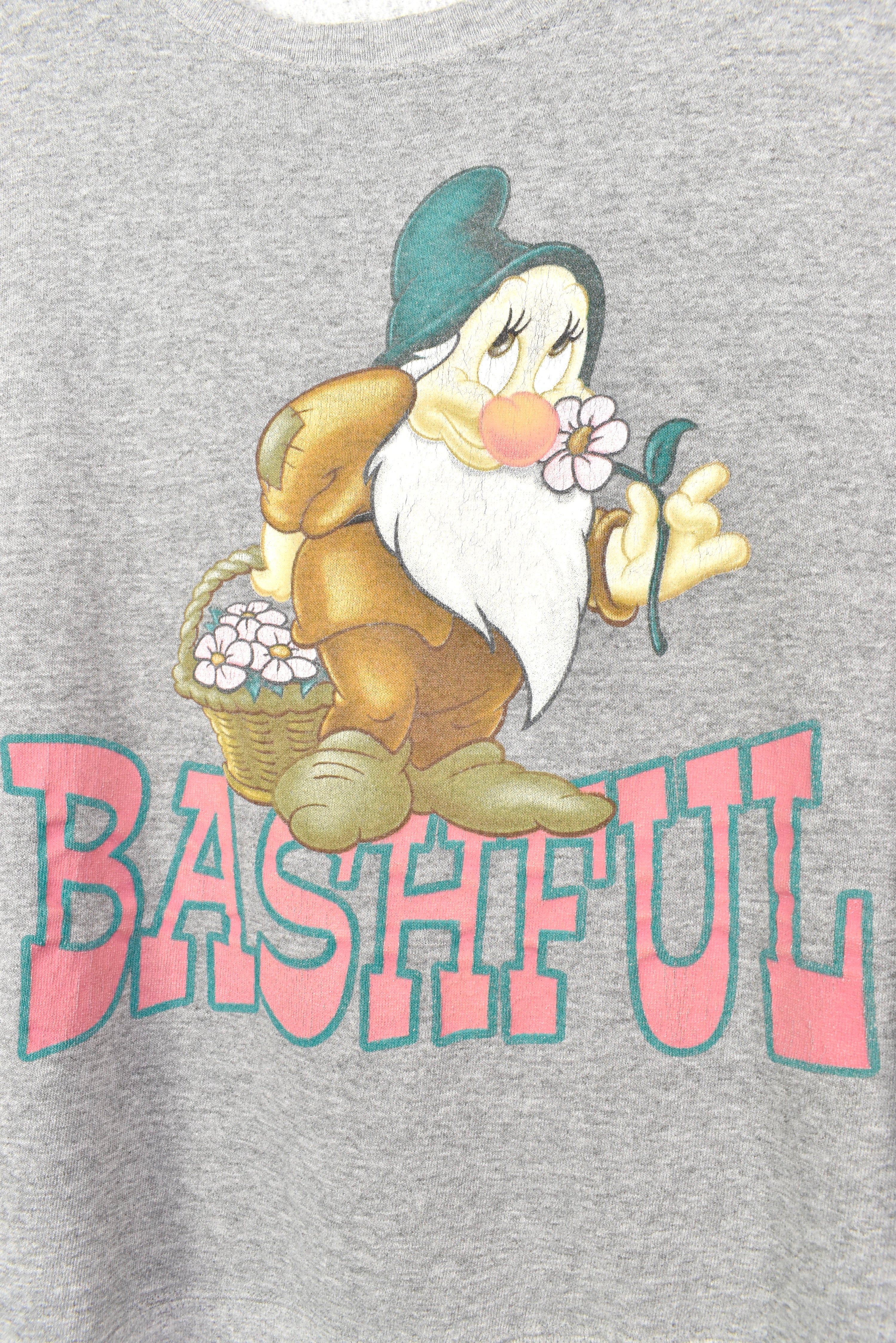 VINTAGE DISNEY GREY SWEATSHIRT | LARGE DISNEY / CARTOON