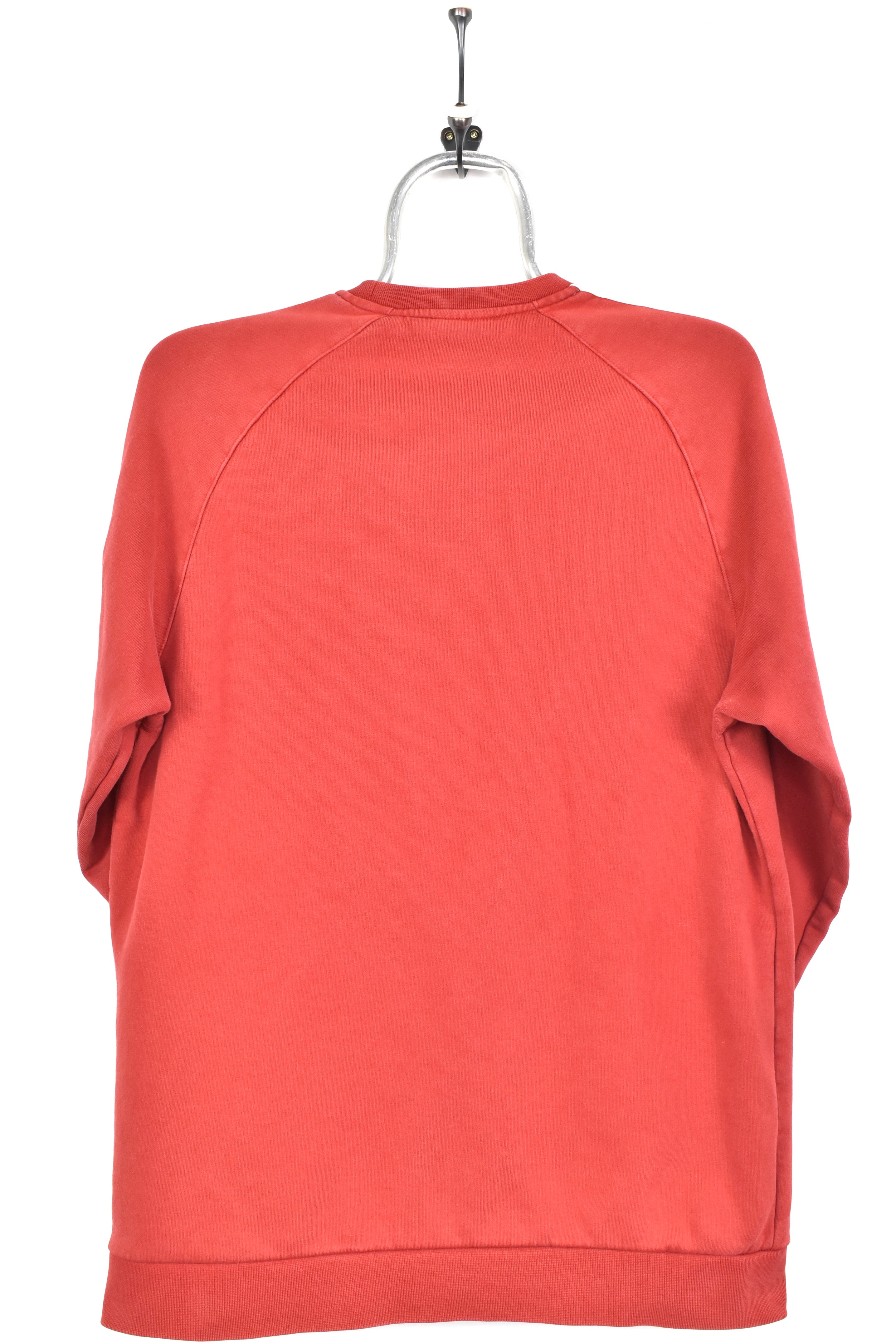 VINTAGE ADIDAS EMBROIDERED RED SWEATSHIRT | MEDIUM ADIDAS