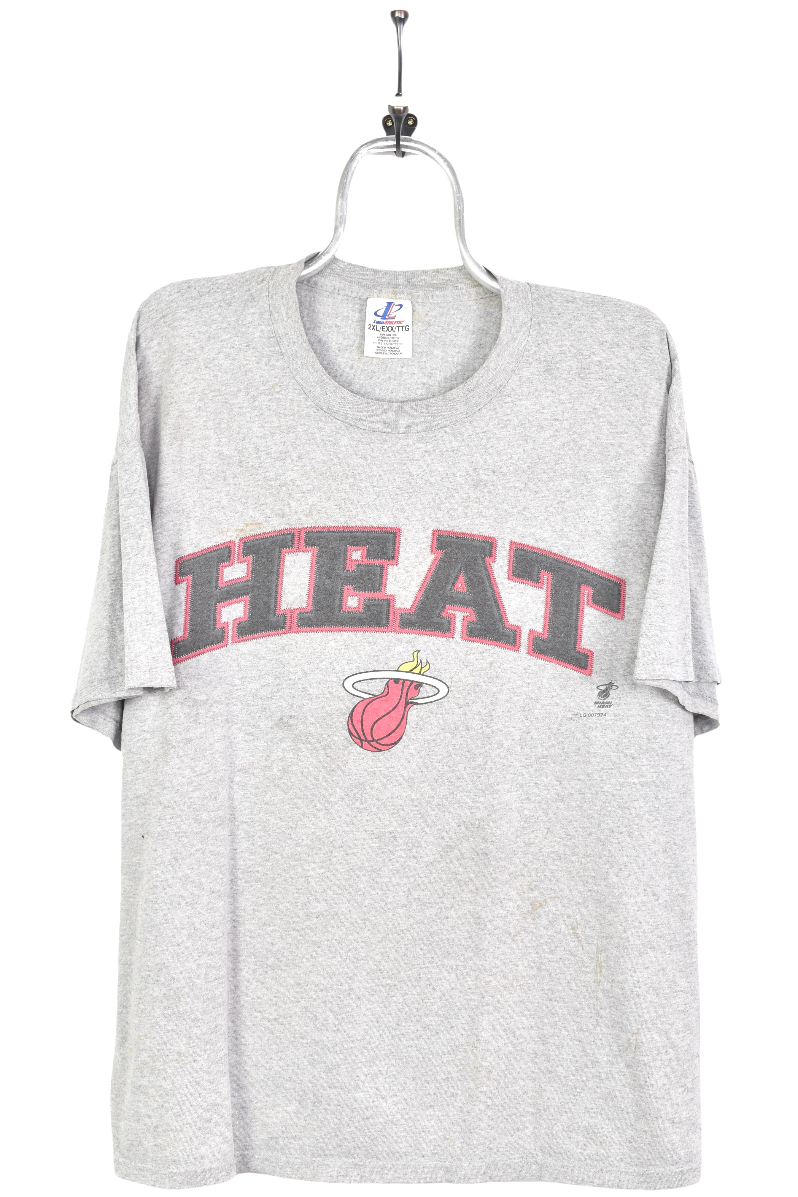 VINTAGE NBA MIAMI HEAT GREY T-SHIRT | XXL PRO SPORT