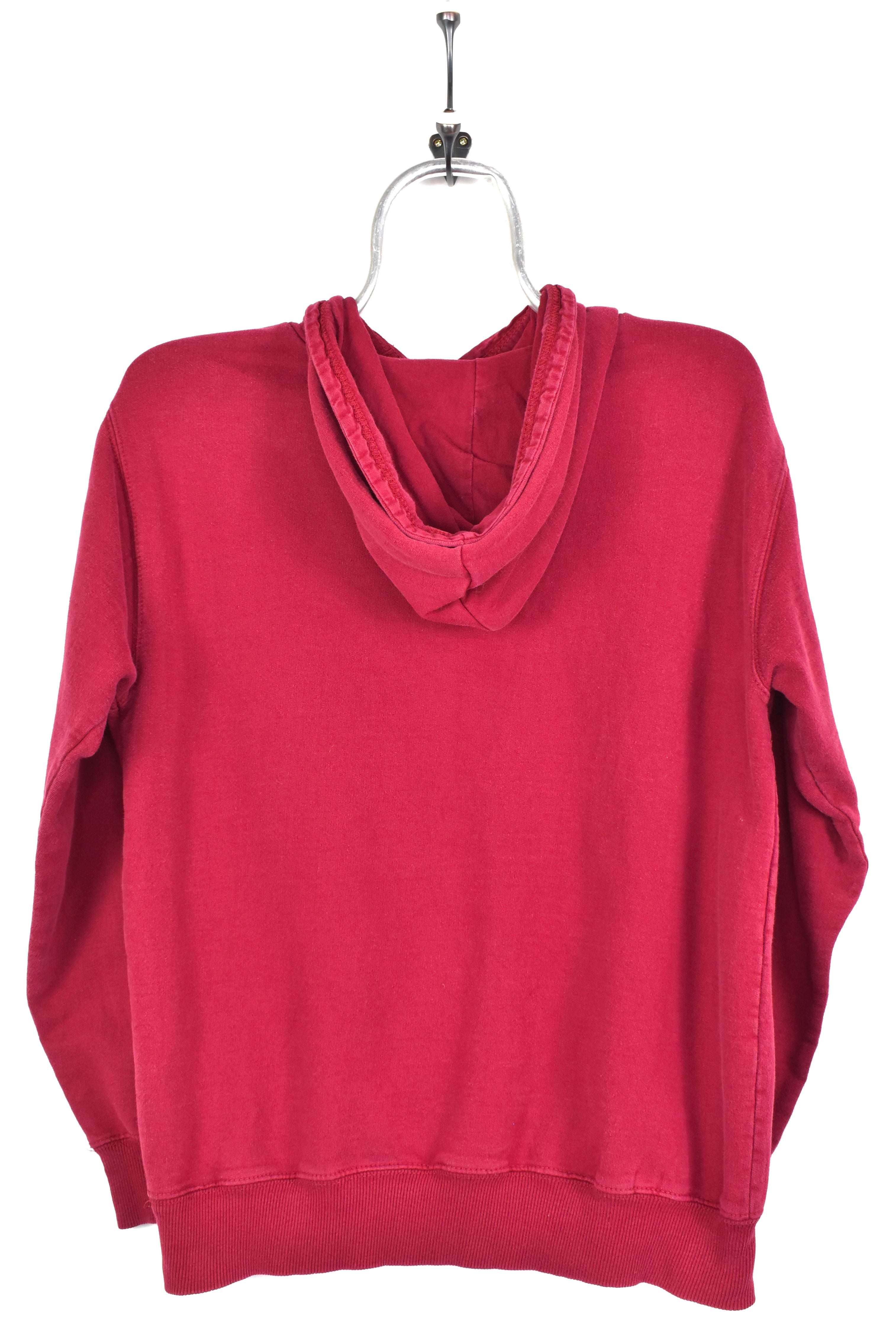 VINTAGE IOWA STATE UNIVERSITY EMBROIDERED BURGUNDY HOODIE | MEDIUM COLLEGE