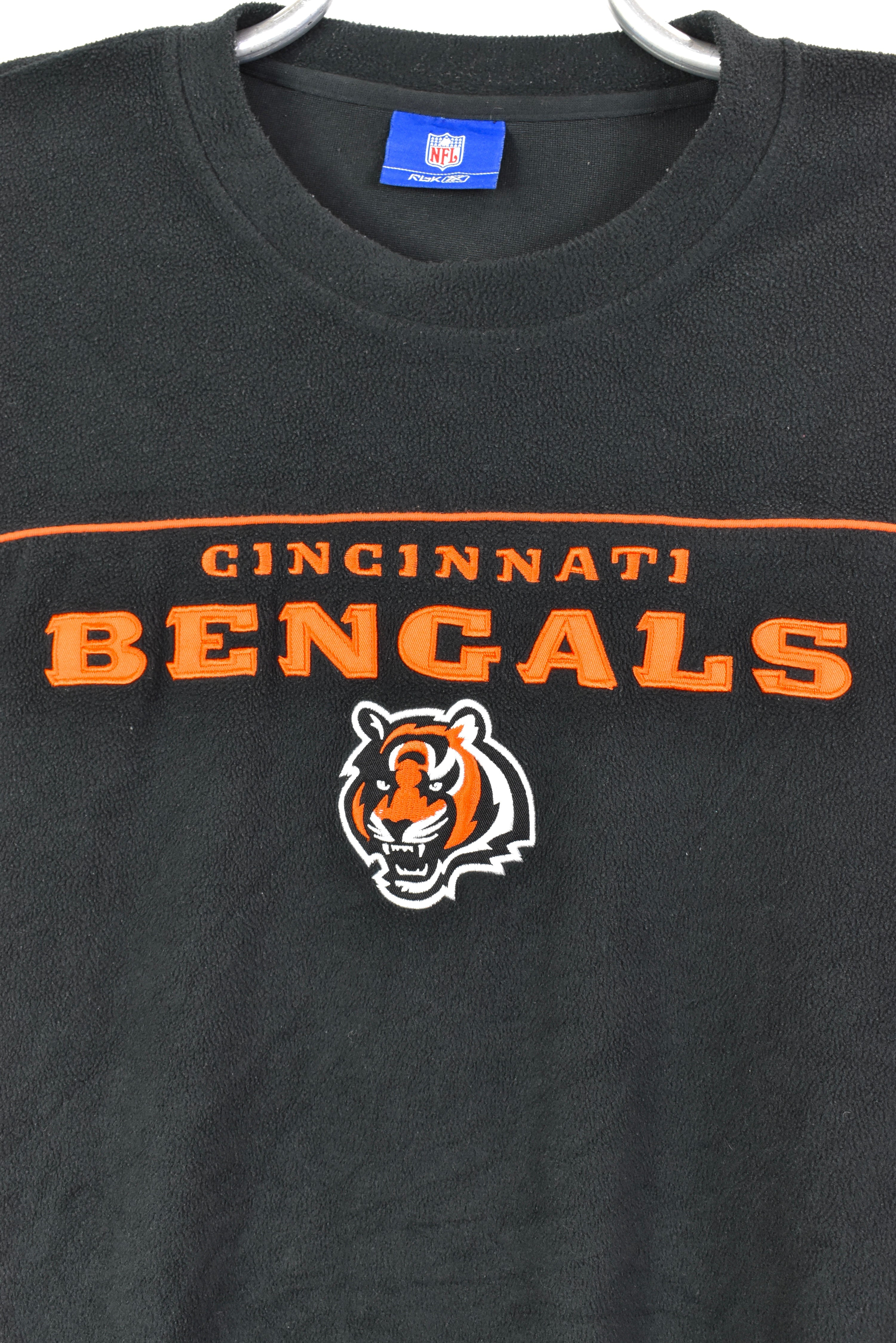 Vintage nfl cincinnati bengals embroidered black fleece | xl PRO SPORT