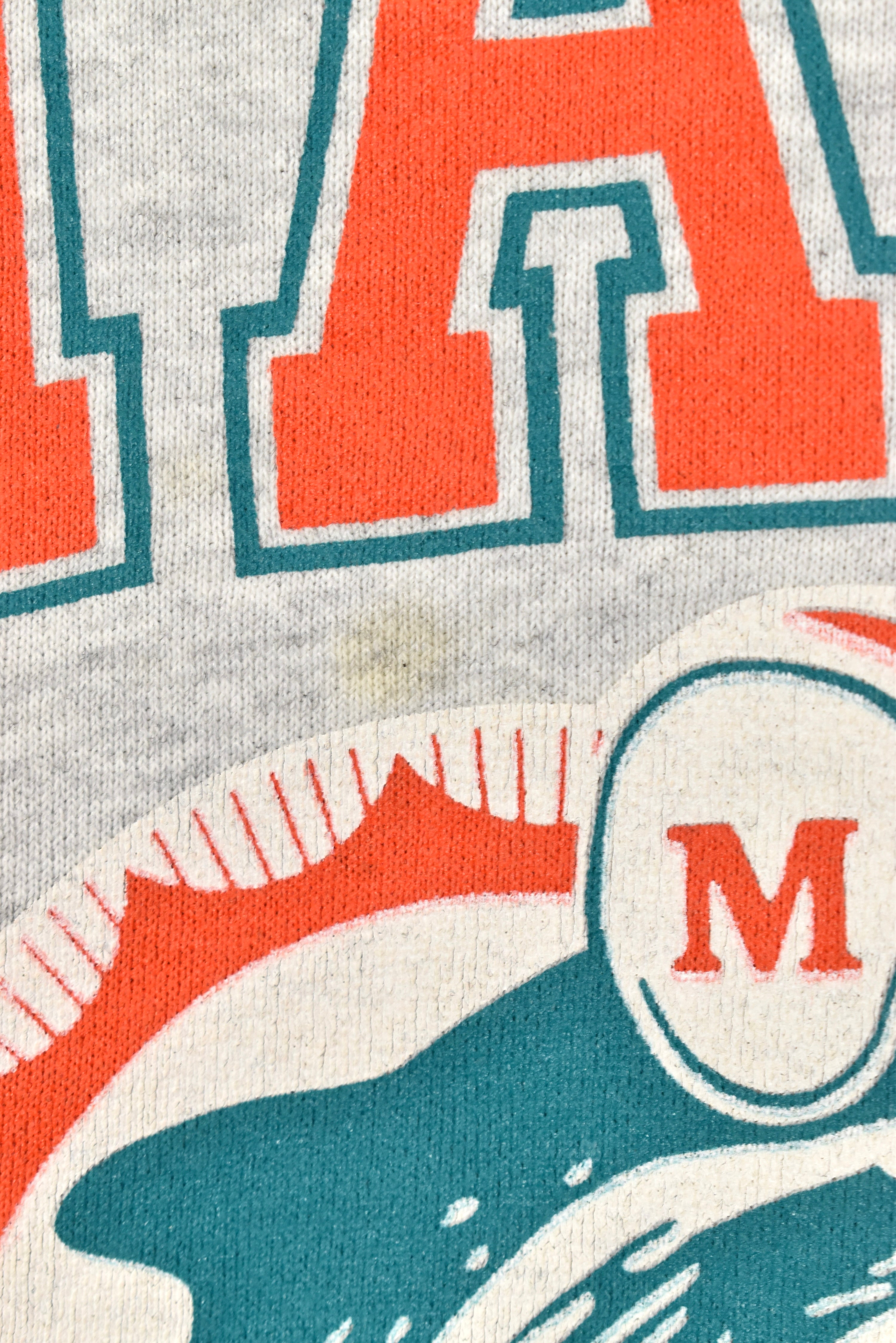 Vintage 1996 NFL Miami Dolphins grey sweatshirt | Medium PRO SPORT
