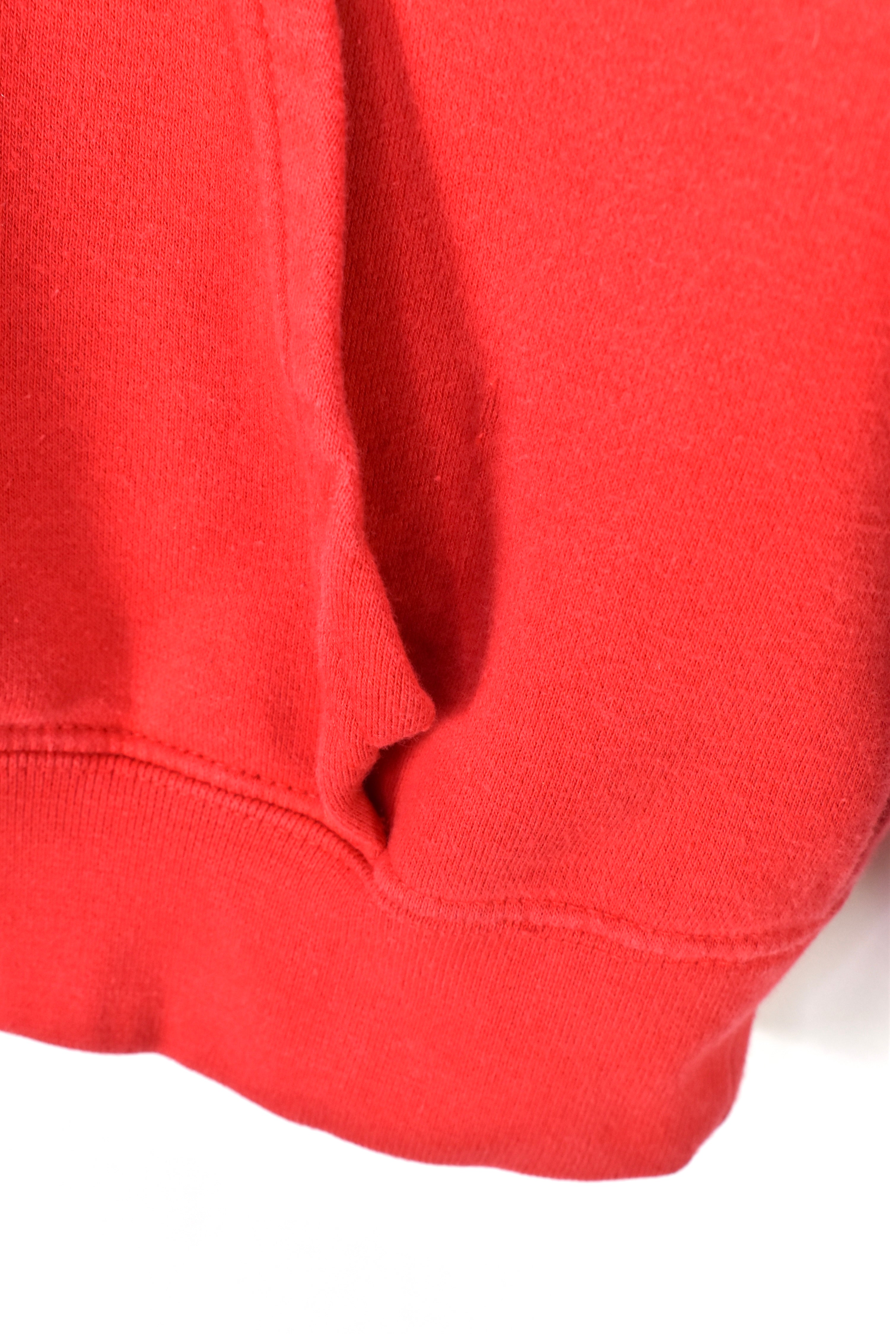 VINTAGE NHL NEW JERSEY DEVILS RED HOODIE | MEDIUM PRO SPORT