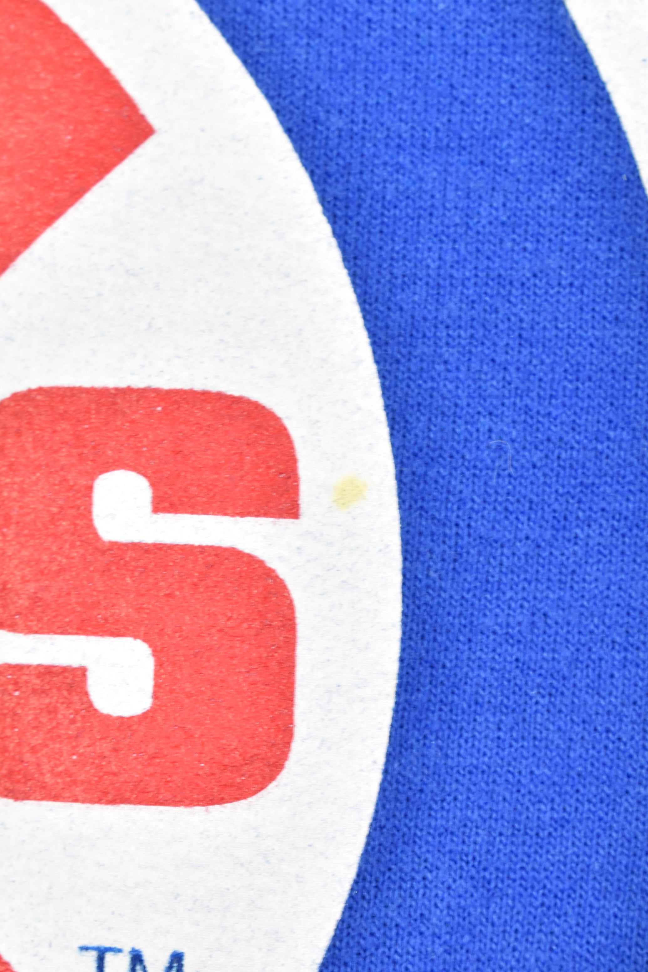 Modern Chicago Cubs sweatshirt, 2013 MLB blue graphic crewneck - AU XL PRO SPORT