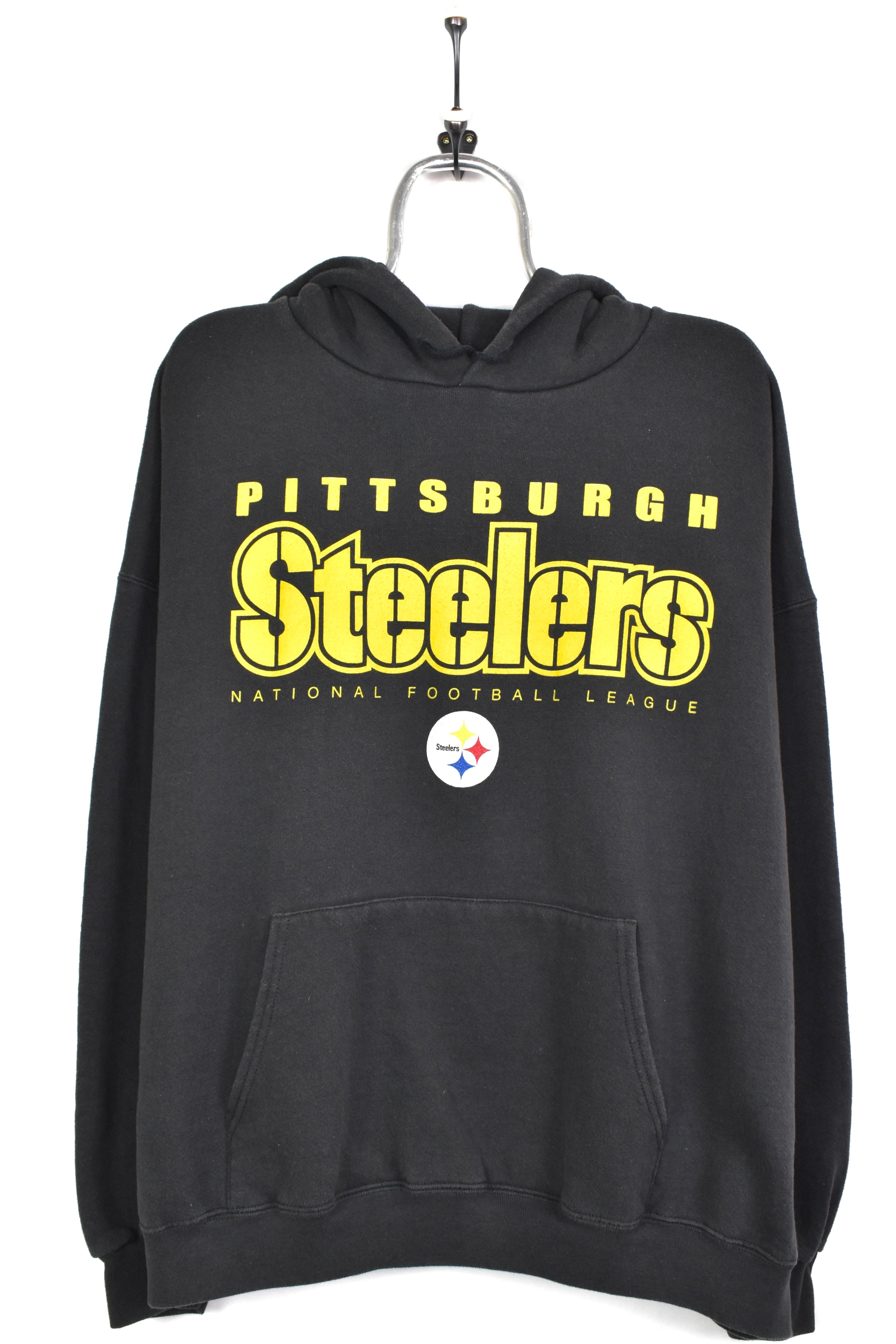 Vintage NFL Pittsburgh Steelers black hoodie | XXL PRO SPORT