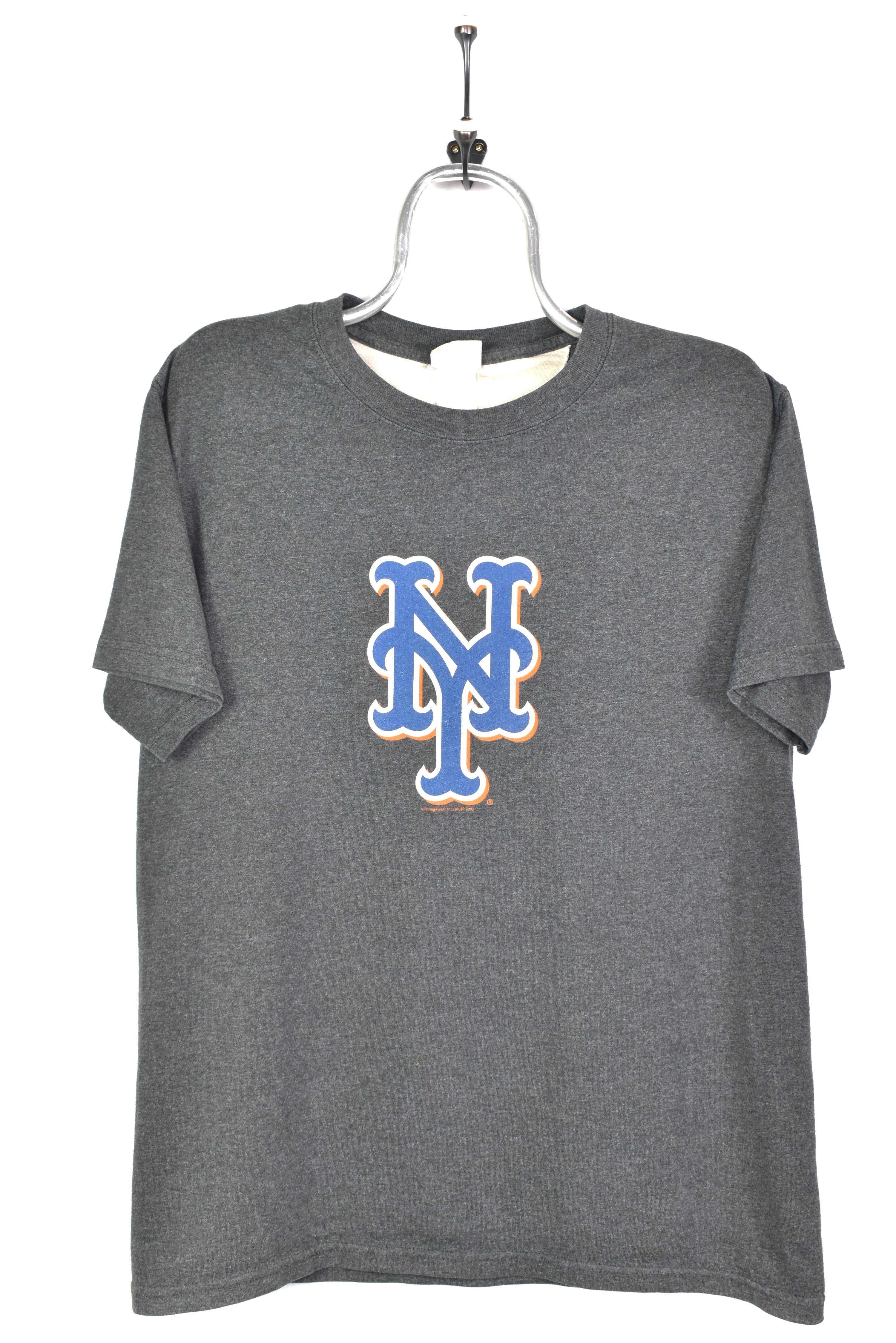 MODERN MLB NEW YORK METS GREY T-SHIRT | LARGE PRO SPORT
