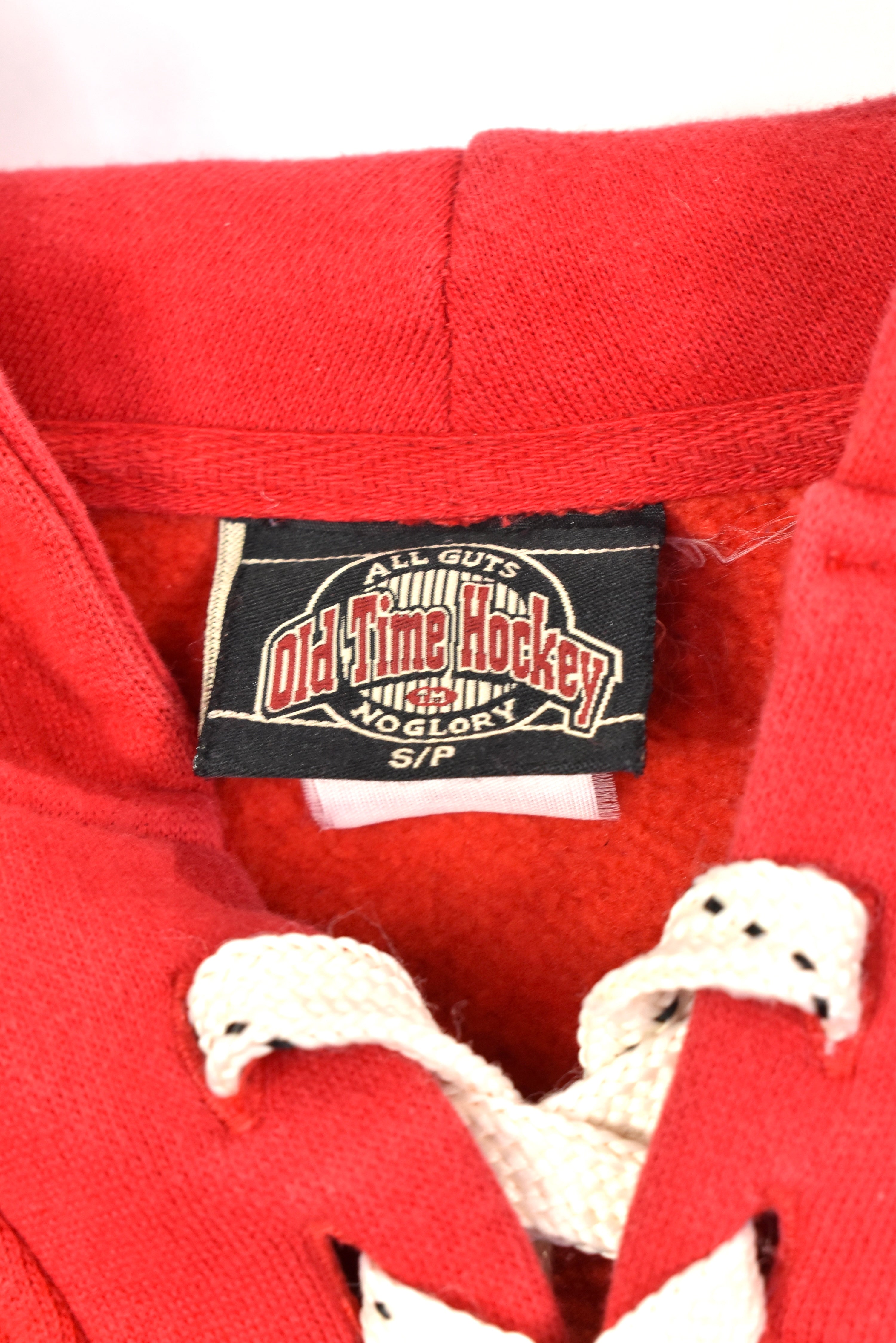 Vintage Chicago Blackhawks hoodie, NHL graphic sweatshirt - large, red PRO SPORT