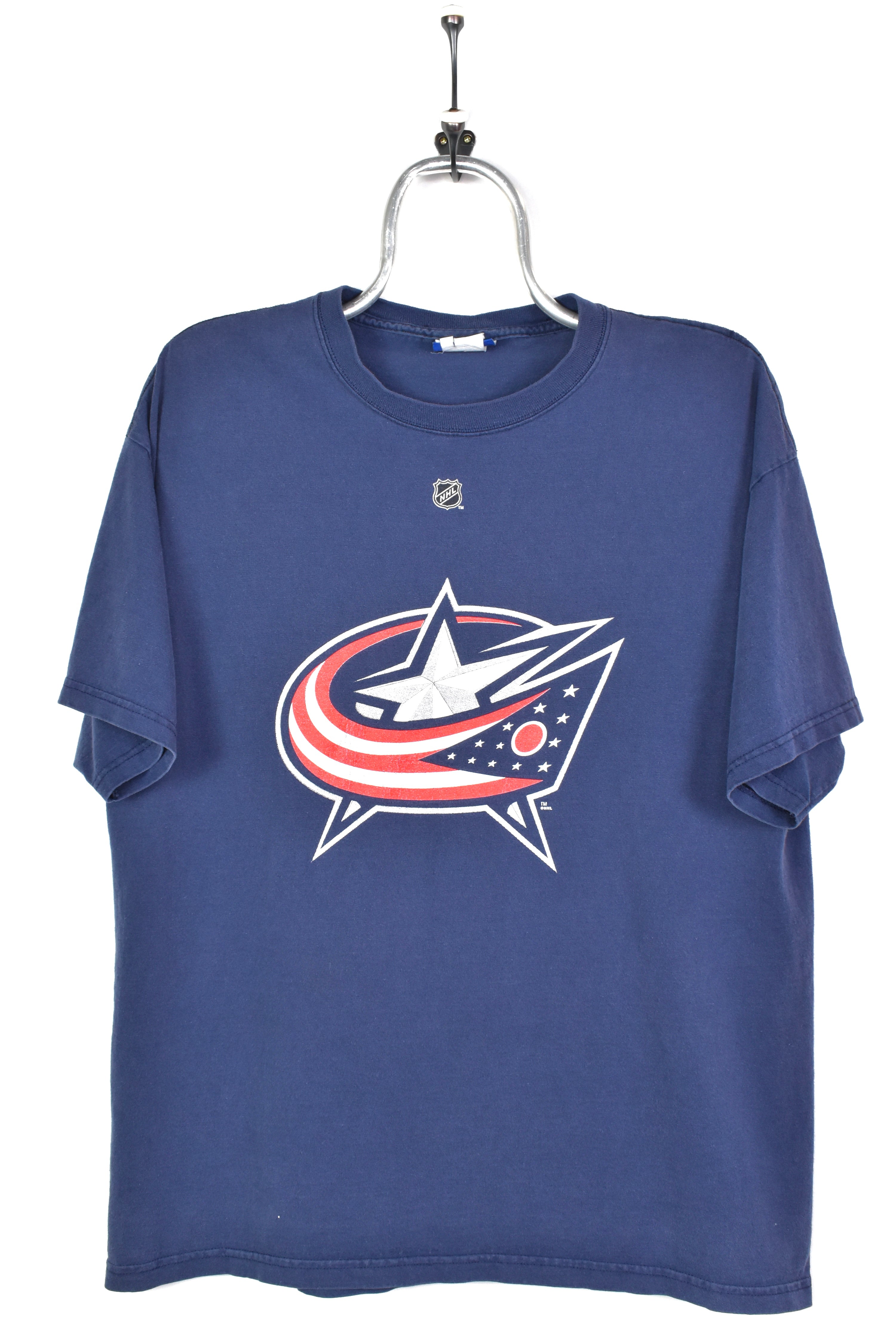 VINTAGE NHL COLUMBUS BLUE J'S T-SHIRT | XL PRO SPORT