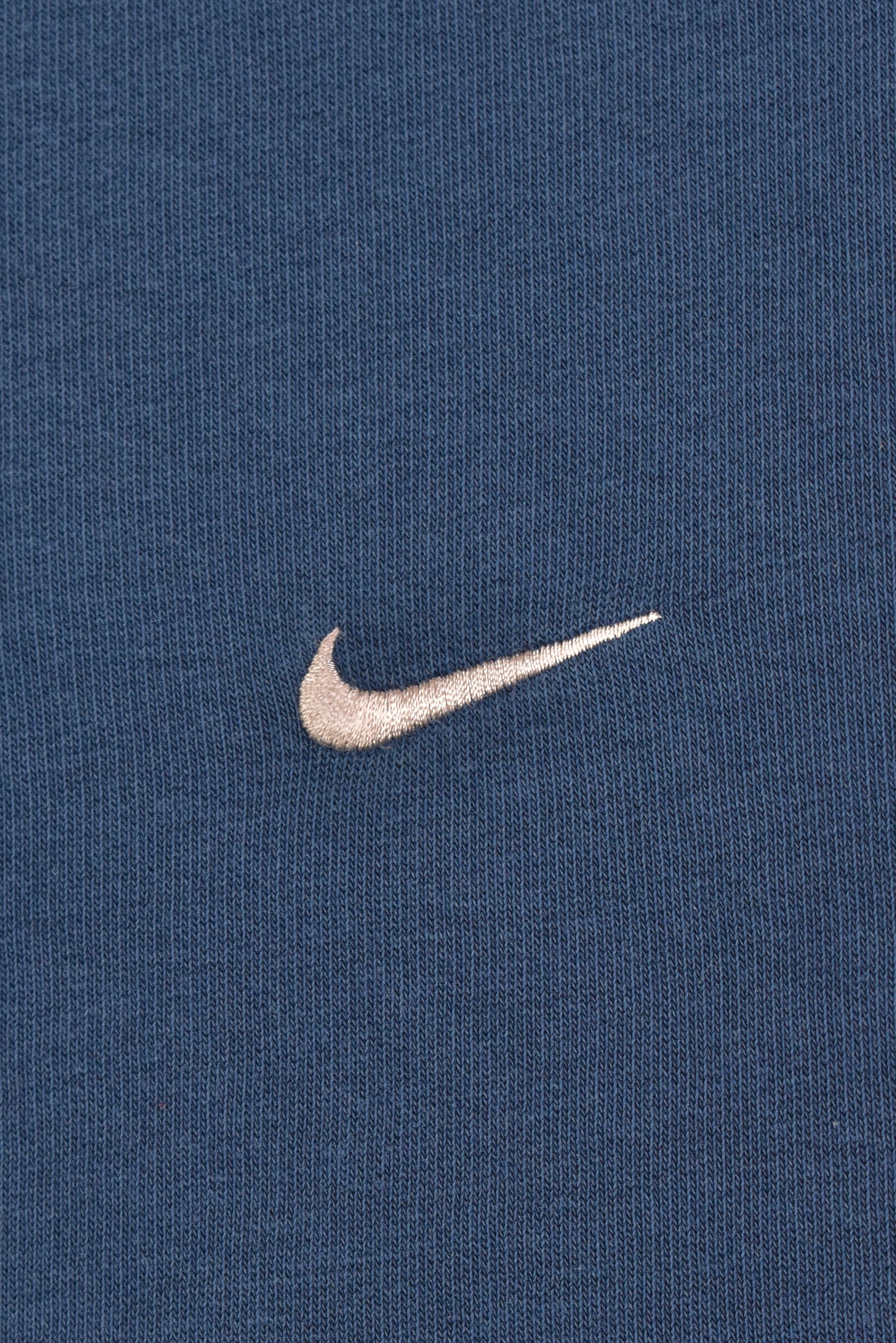 Vintage Nike embroidered navy sweatshirt | XL NIKE
