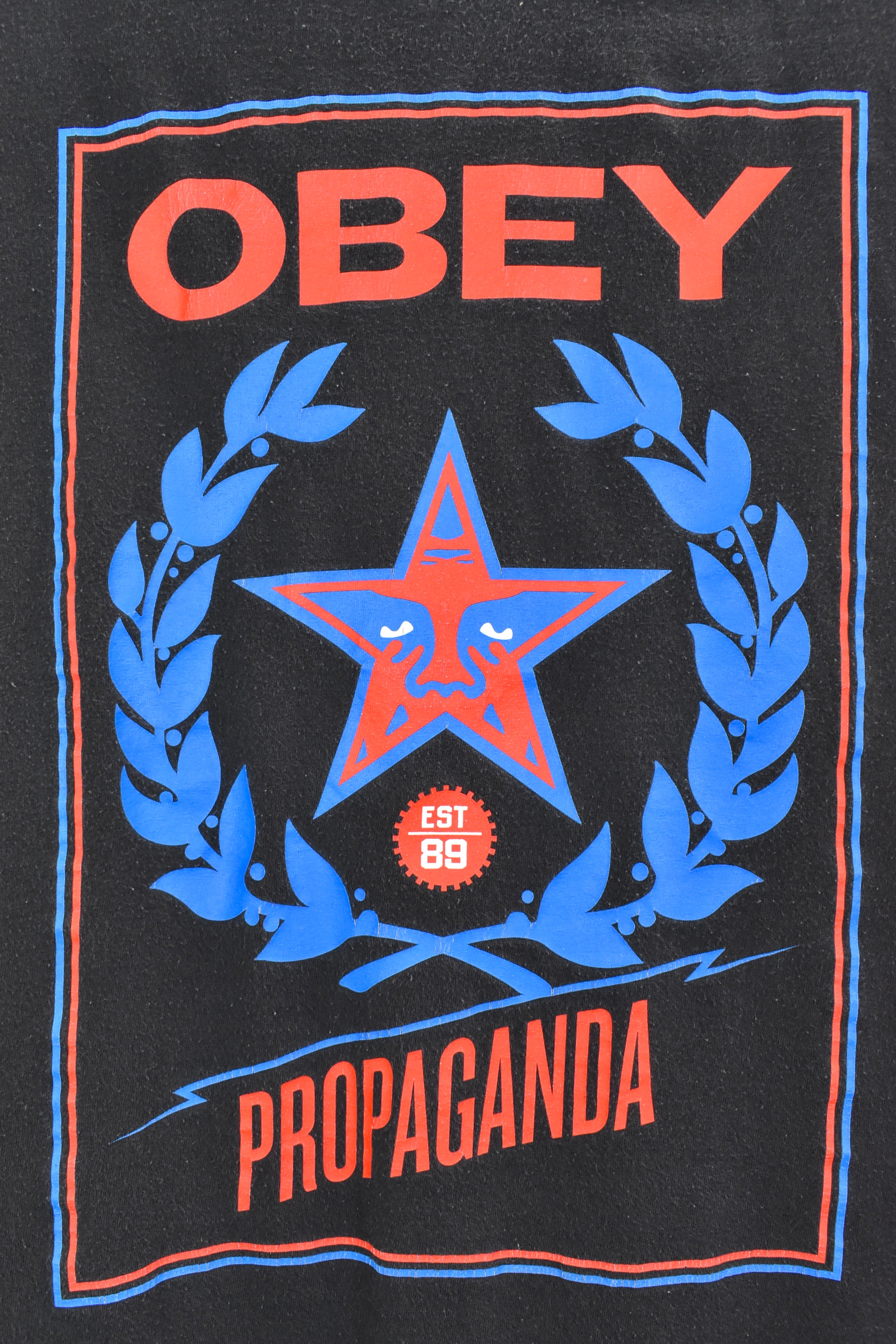 Vintage Obey black t-shirt | XL OTHER