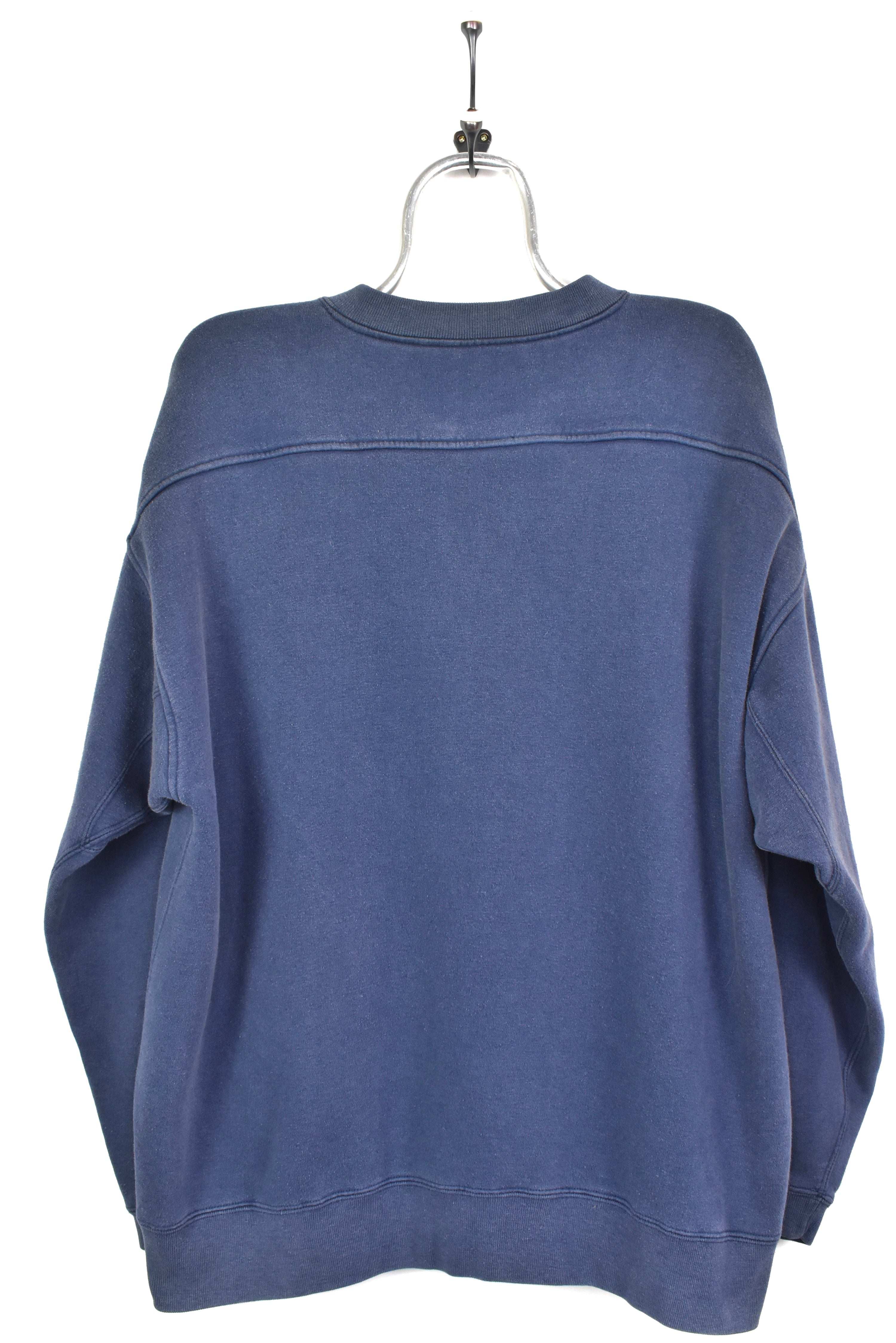 VINTAGE NFL DENVER BRONCOS EMBROIDERED NAVY SWEATSHIRT | XXL PRO SPORT