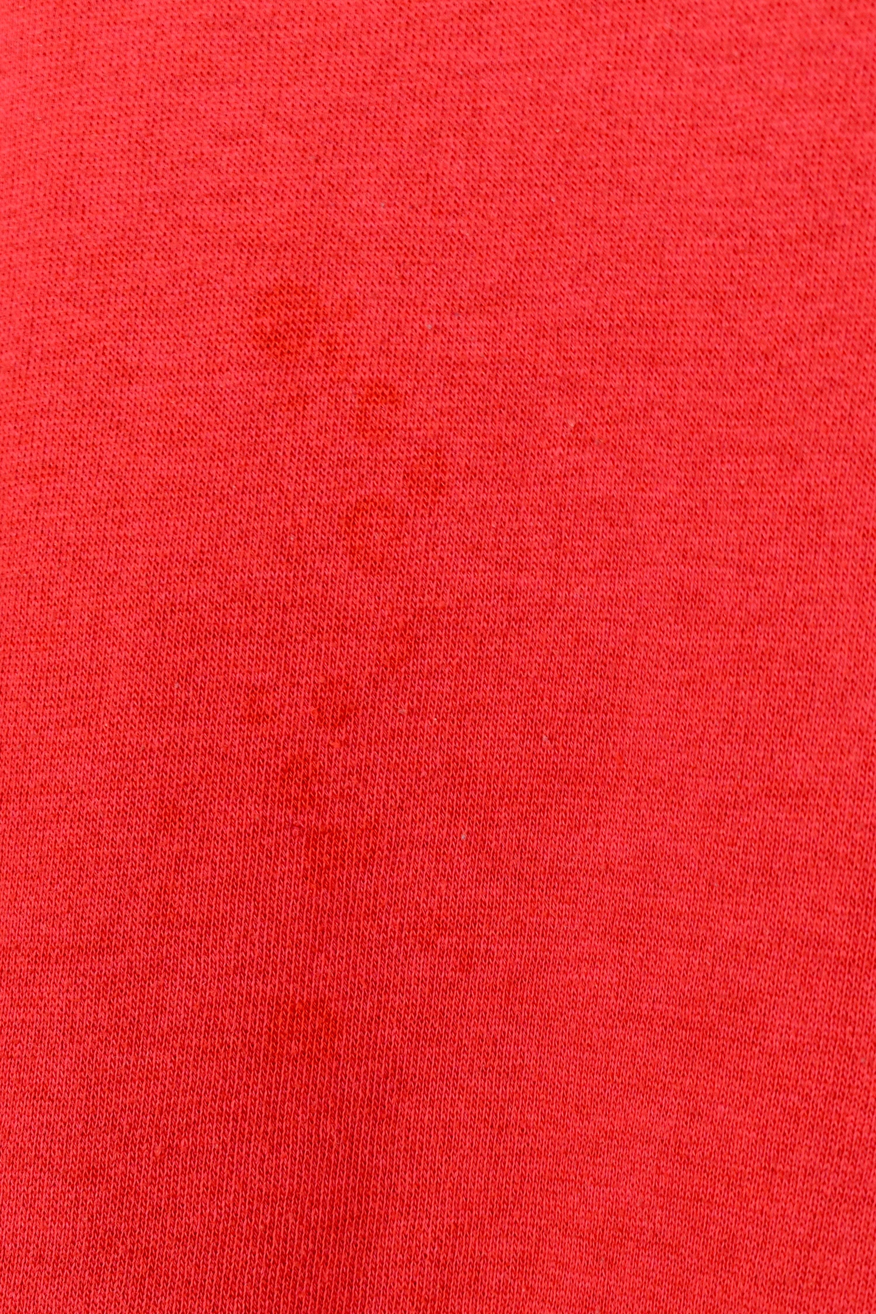 VINTAGE DISNEY POOH EMBROIDERED RED SWEATSHIRT | XL DISNEY / CARTOON