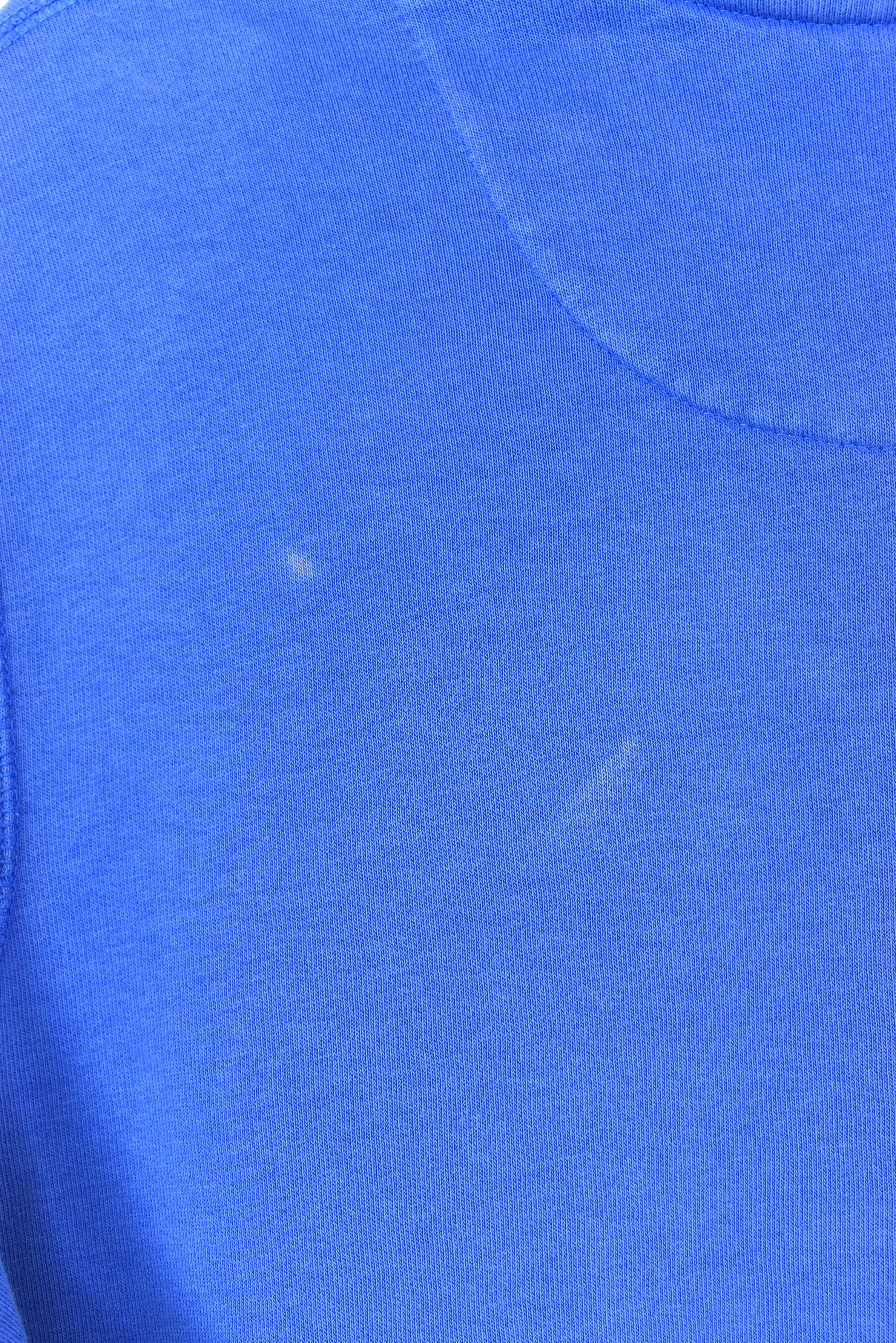 VINTAGE NIKE EMBROIDERED BLUE HOODIE | XL NIKE