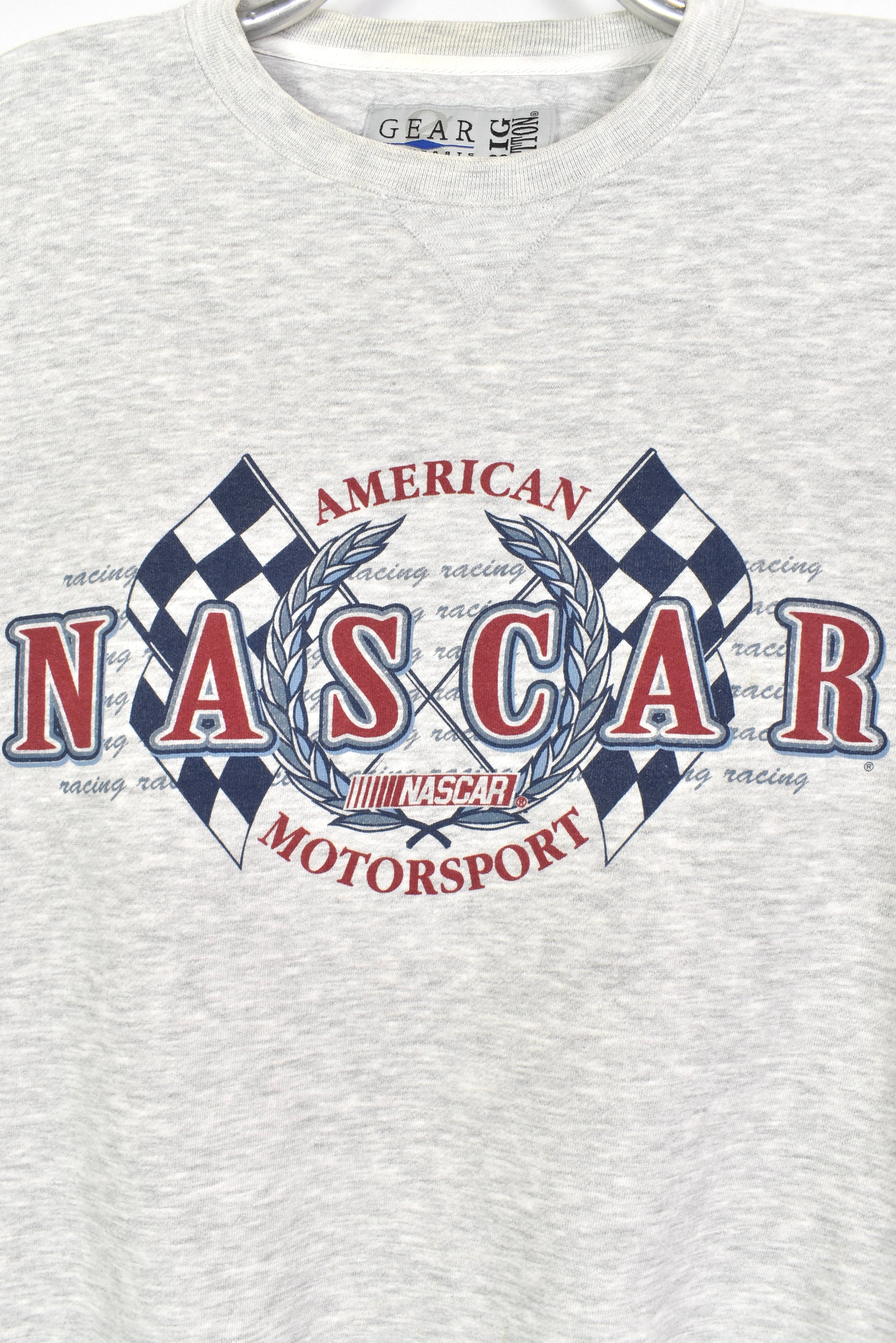 Vintage NASCAR grey sweatshirt | Large NASCAR / RACING