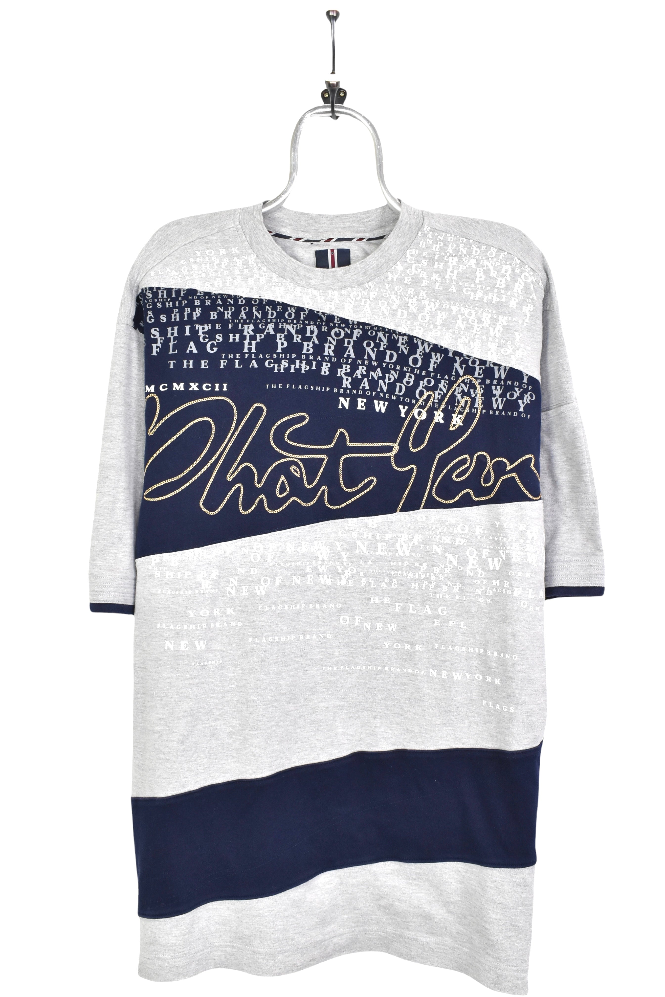 Modern Phat Farm shirt, short sleeve grey graphic tee - AU XL OTHER