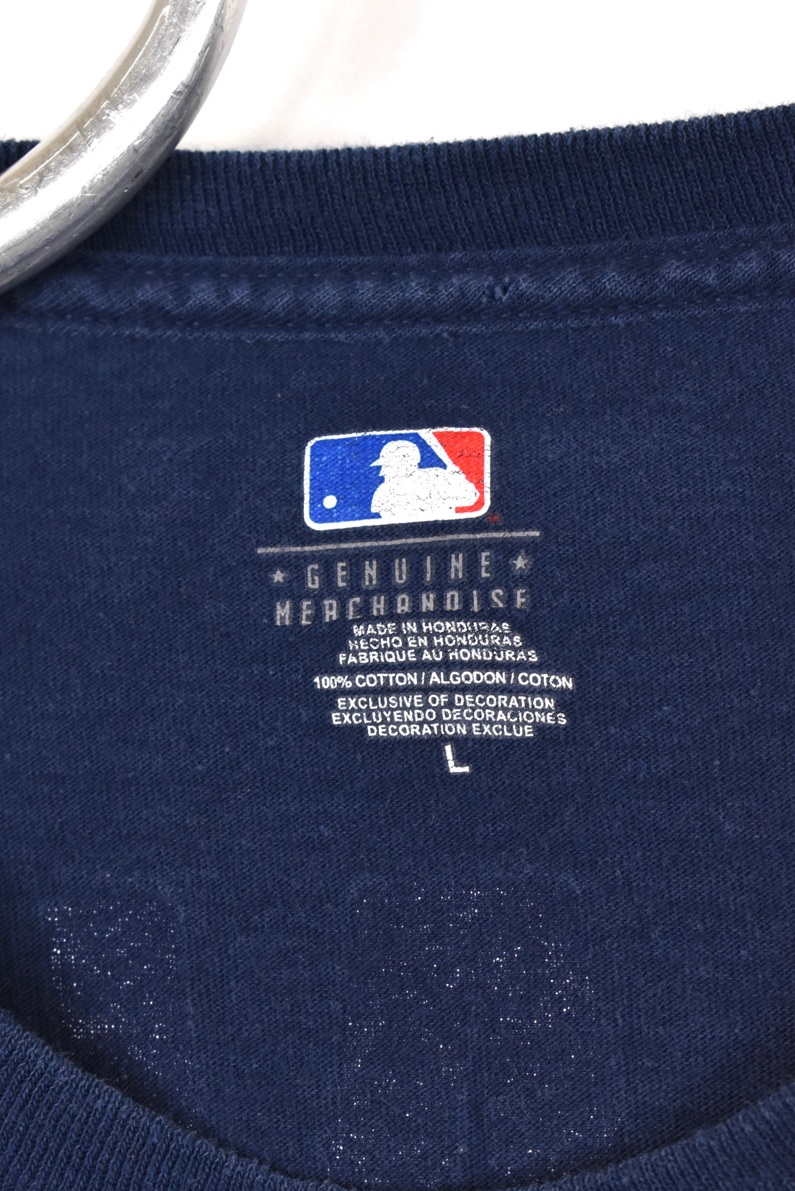 Vintage Milwaukee Brewers shirt, MLB blue graphic tee - AU Large