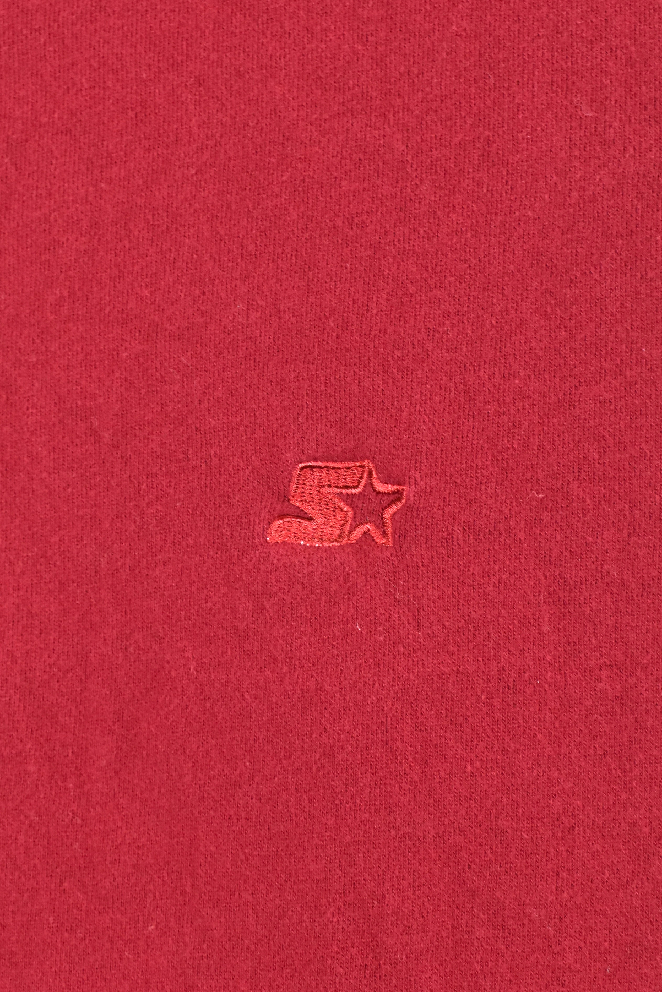 Vintage Starter sweatshirt, burgundy embroidered crewneck - AU XL STARTER