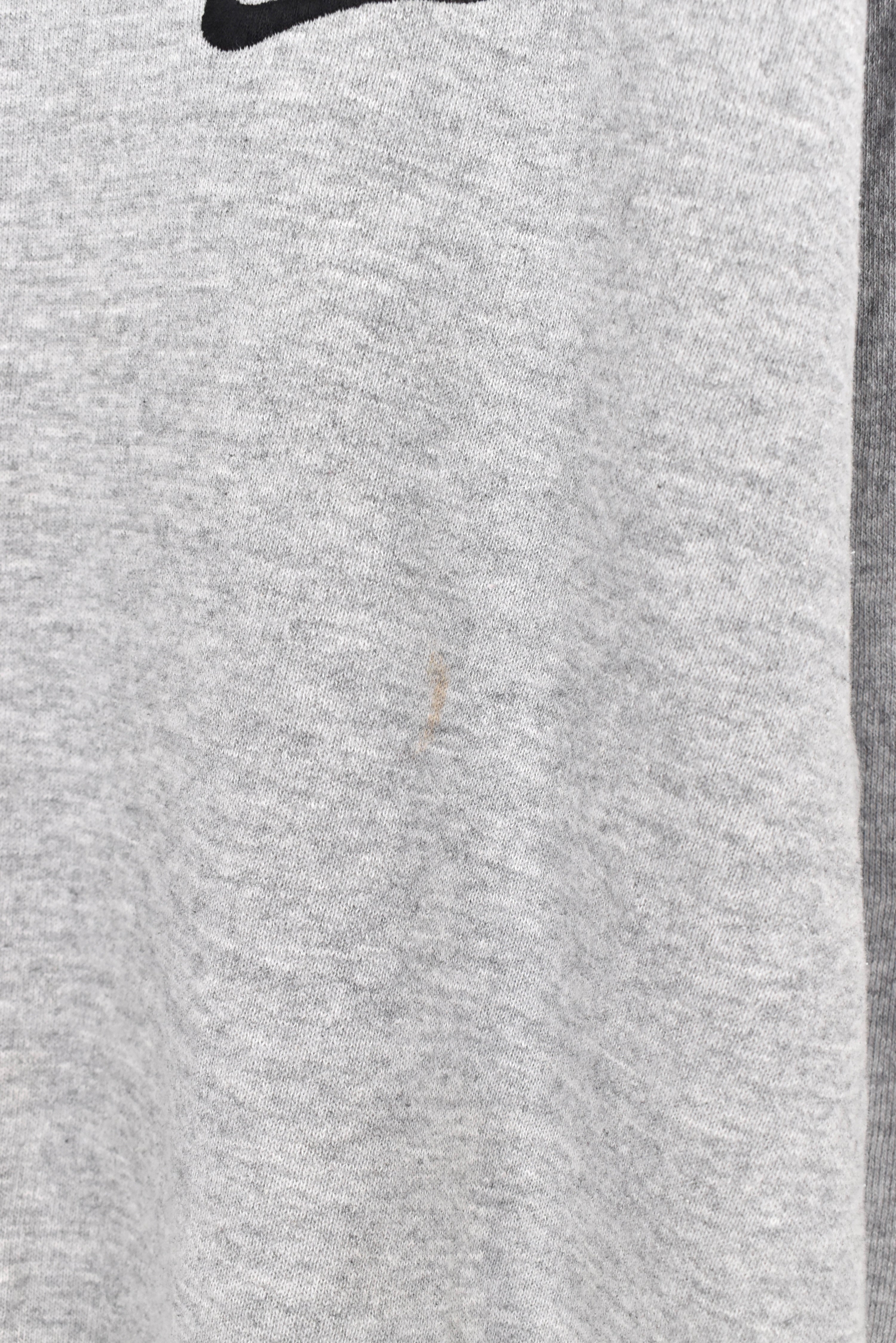 Vintage Nike sweatshirt, grey embroidered crewneck - AU Large