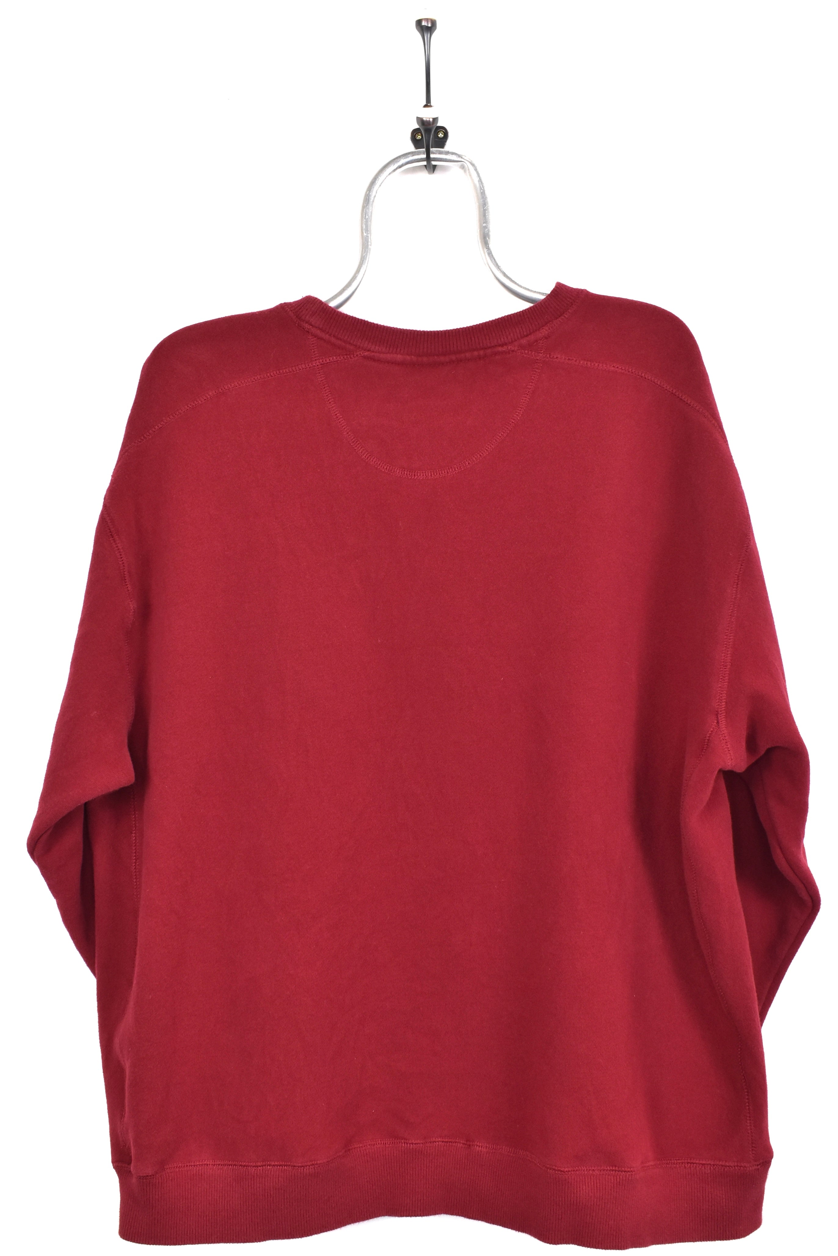 Vintage Starter sweatshirt, burgundy embroidered crewneck - AU XL STARTER
