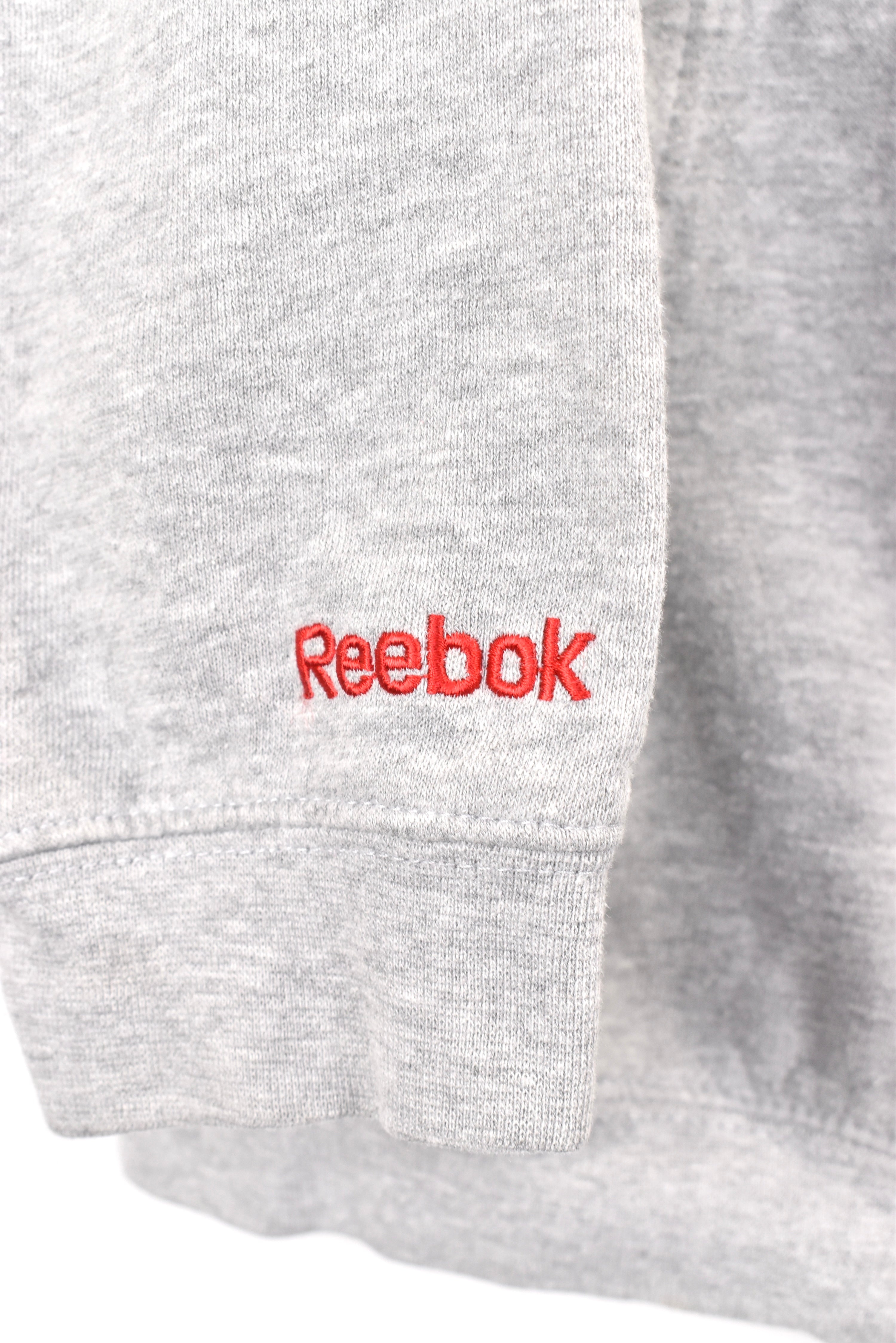 Vintage Titan hockey hoodie, Canadian grey embroidered sweatshirt - AU Medium PRO SPORT