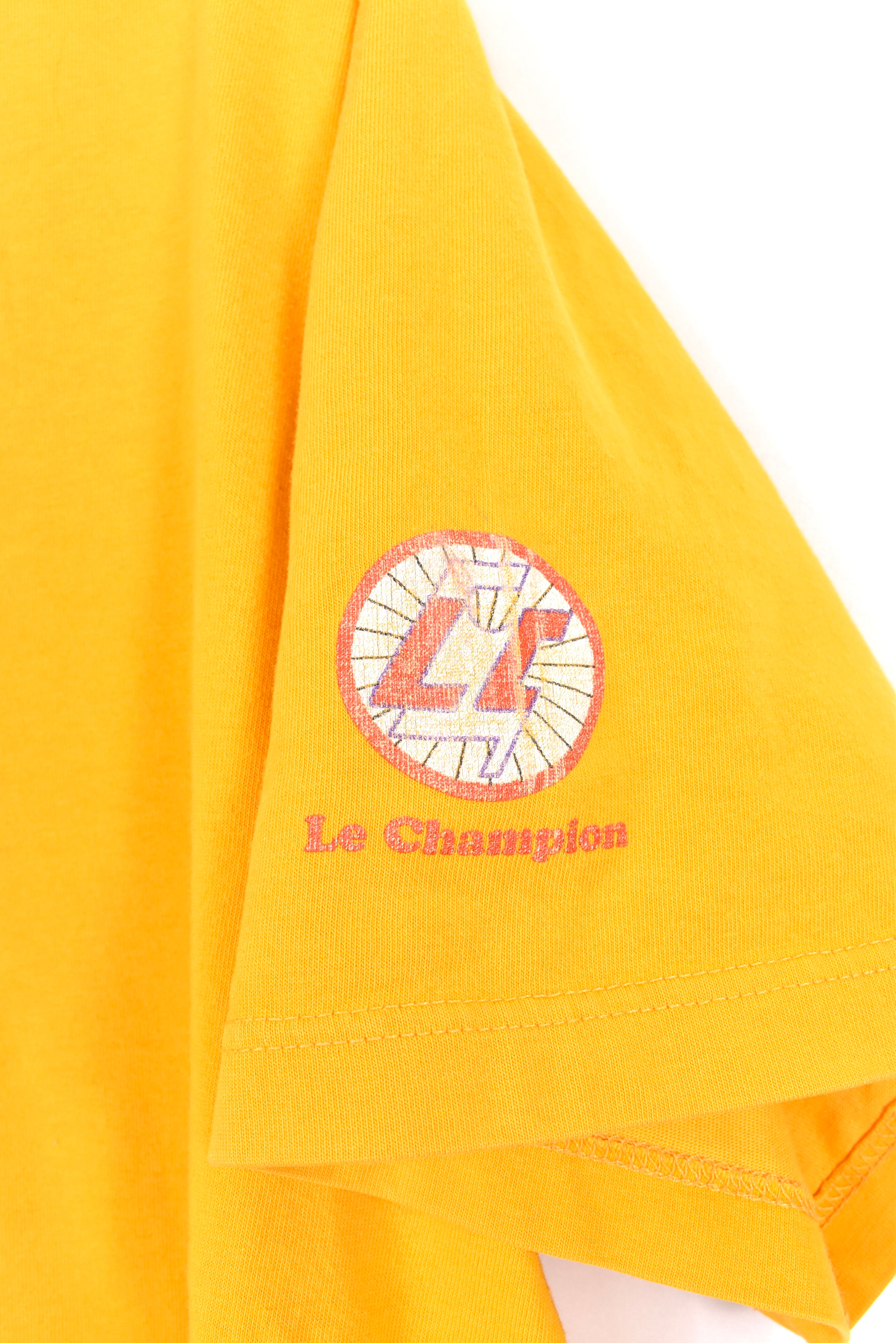 Vintage Nike shirt, Egmond marathon yellow graphic tee - AU XL NIKE