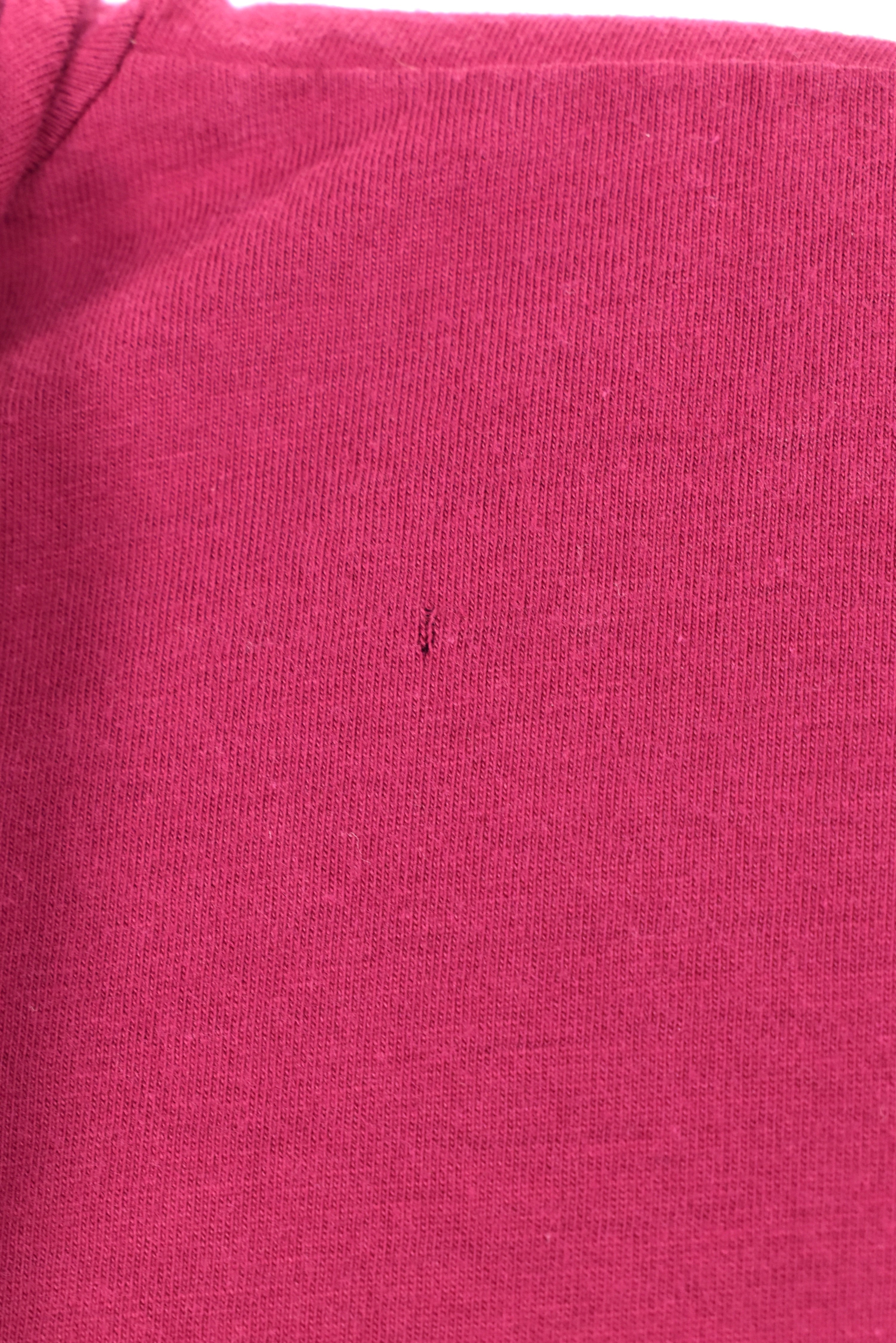 Vintage Nike shirt, 80's burgundy embroidered hooded tee - AU L NIKE