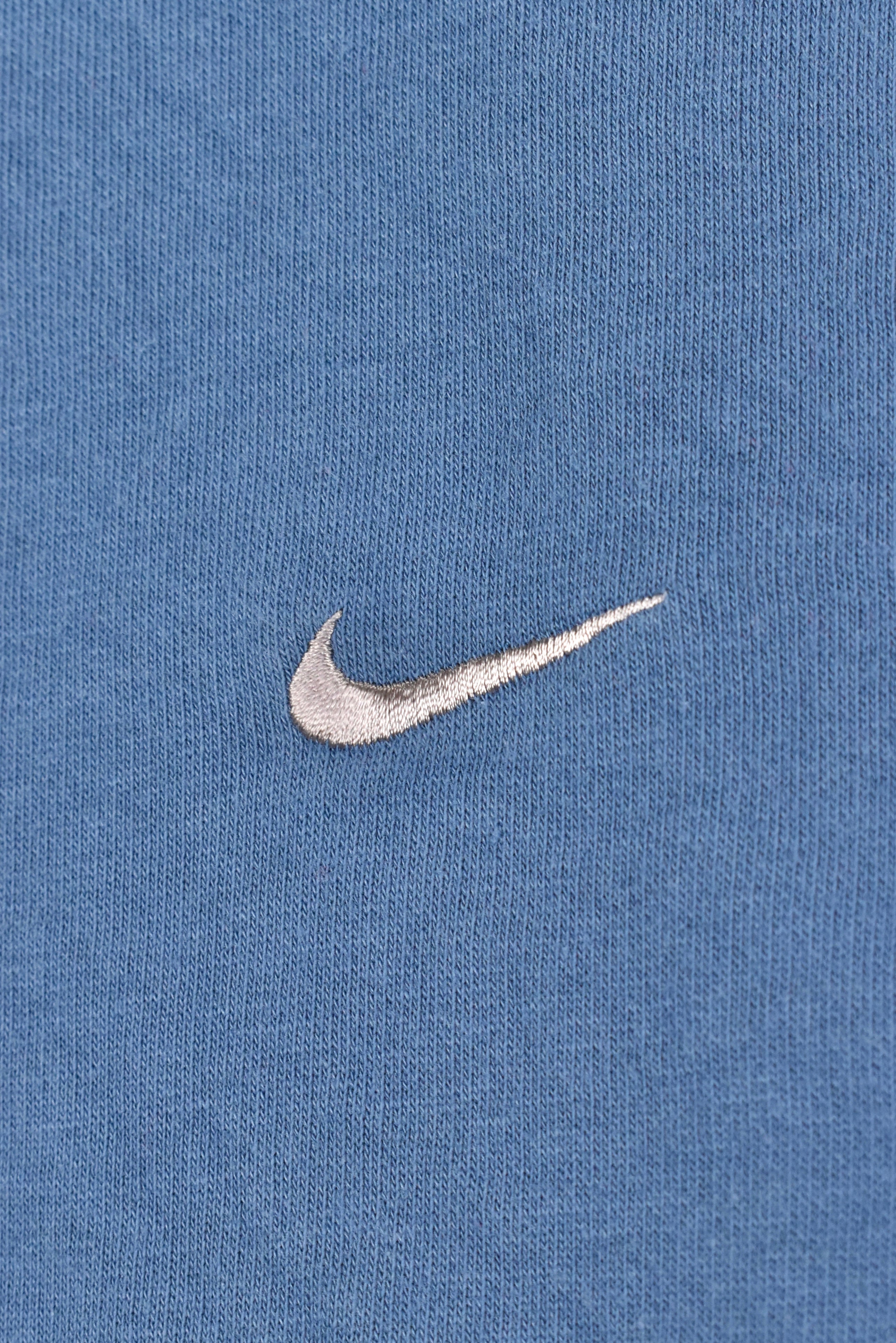 Vintage Nike sweatshirt, blue embroidered crewneck - AU XL NIKE