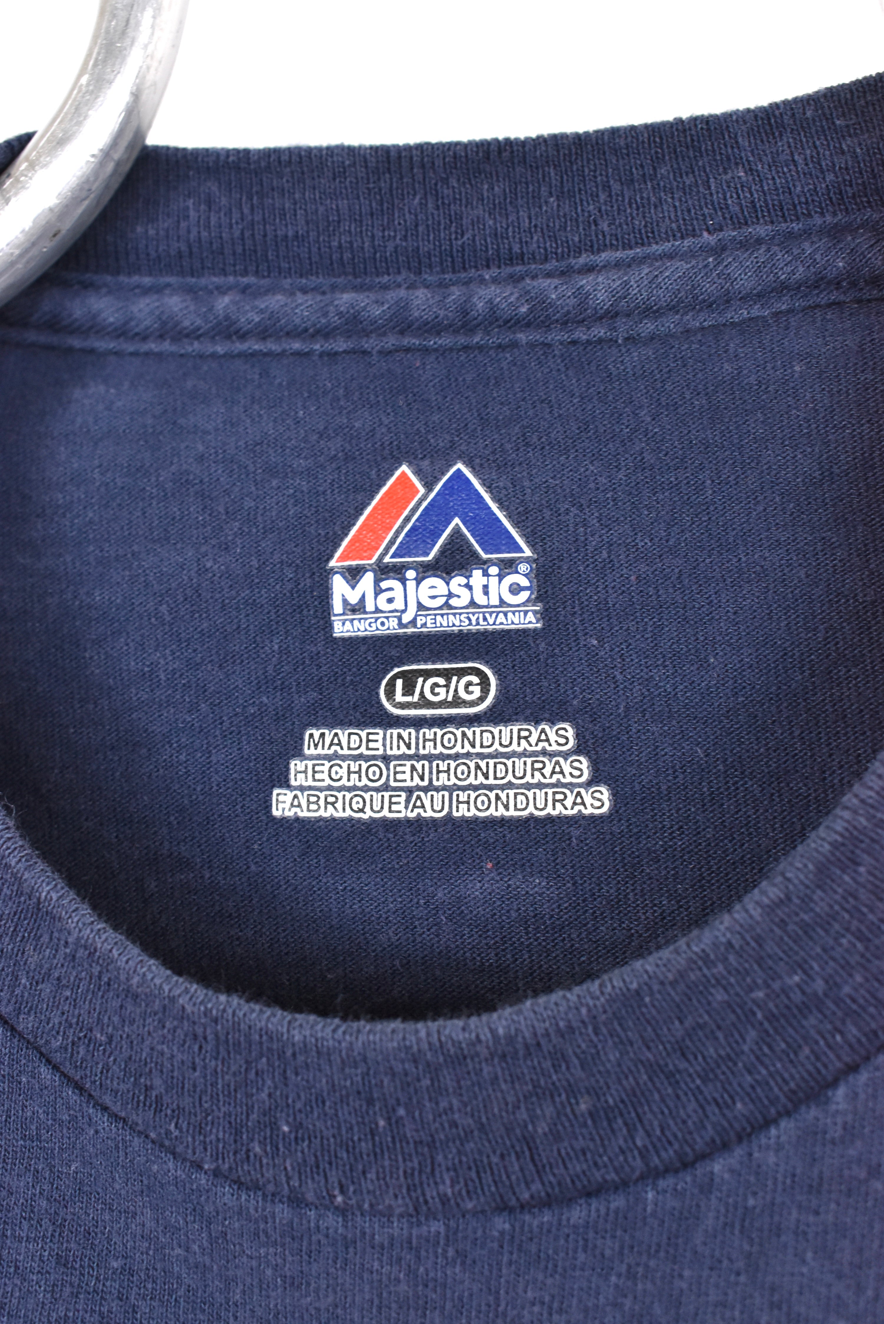 Modern MLB shirt, navy blue graphic tee - AU Medium PRO SPORT