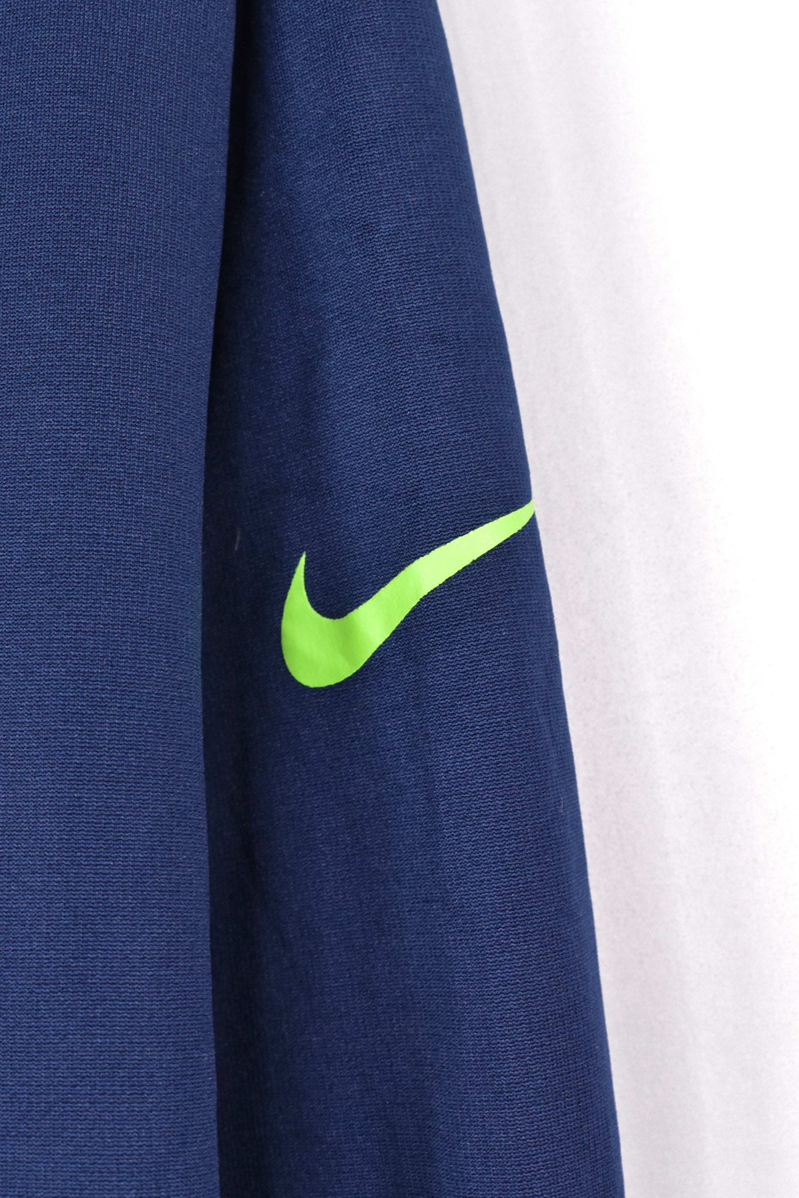 Vintage Seattle Seahawks hoodie, NFL navy blue graphic sweatshirt - AU XL PRO SPORT