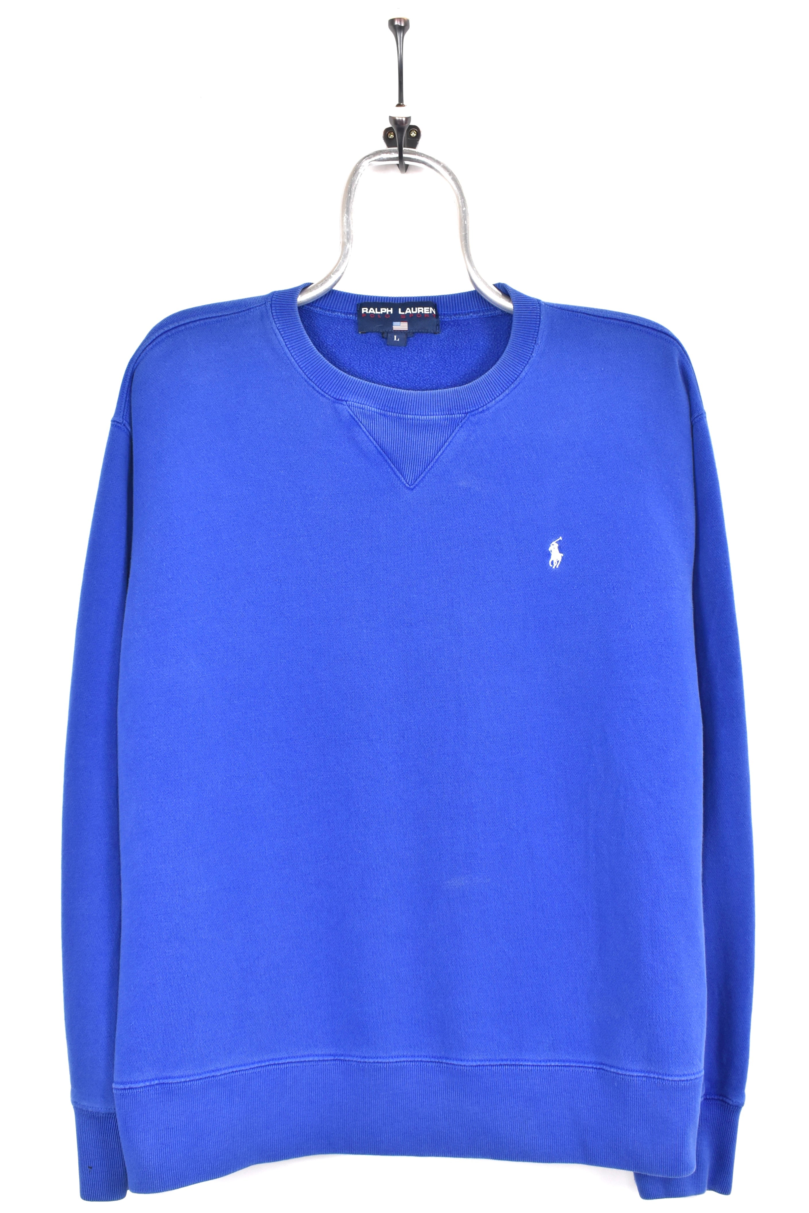 Vintage Ralph Lauren sweatshirt, Polo Sport blue embroidered crewneck - AU Large RALPH LAUREN