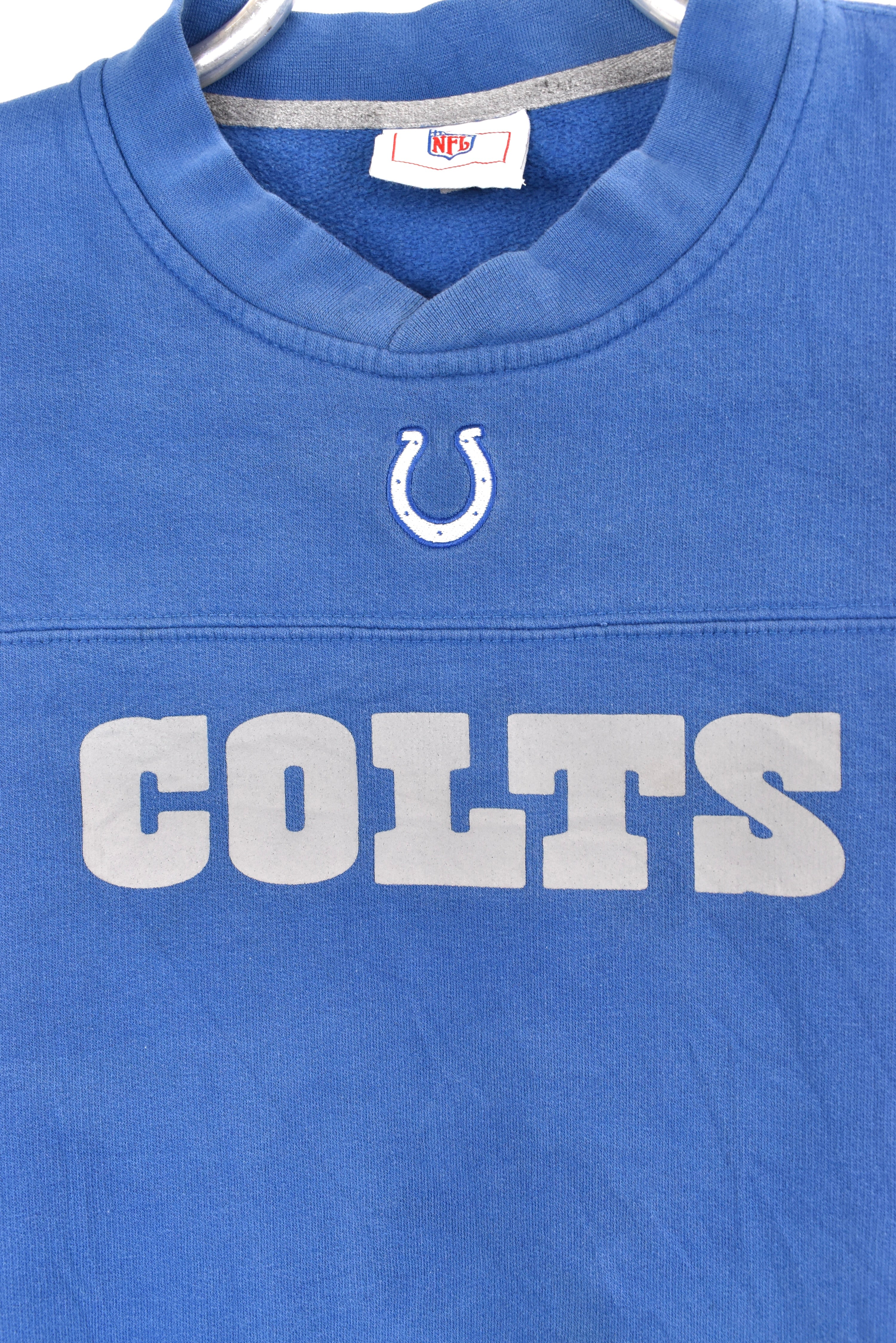 Vintage Indianapolis Colts sweatshirt, NFL blue embroidered crewneck - AU XL PRO SPORT