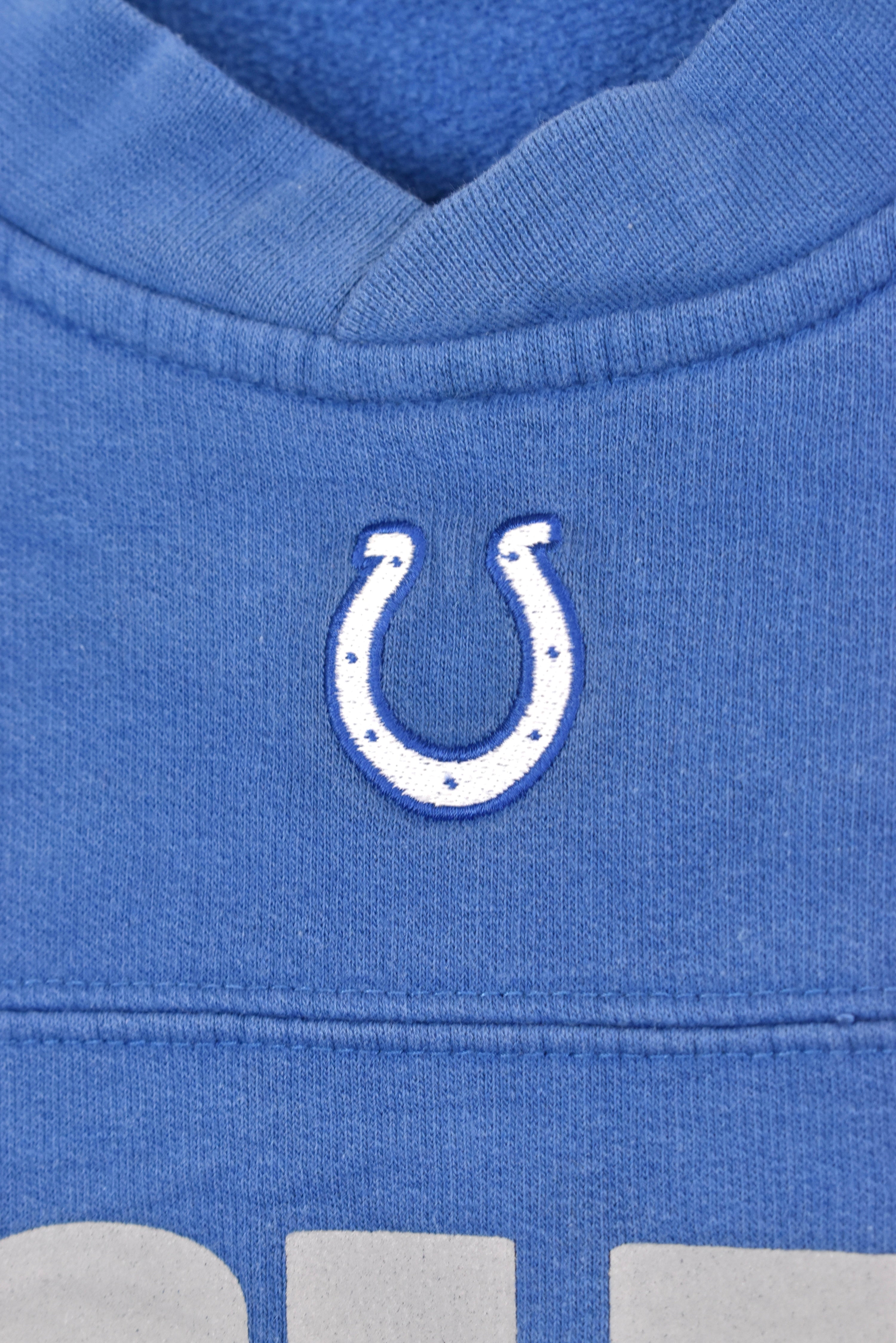 Vintage Indianapolis Colts sweatshirt, NFL blue embroidered crewneck - AU XL PRO SPORT