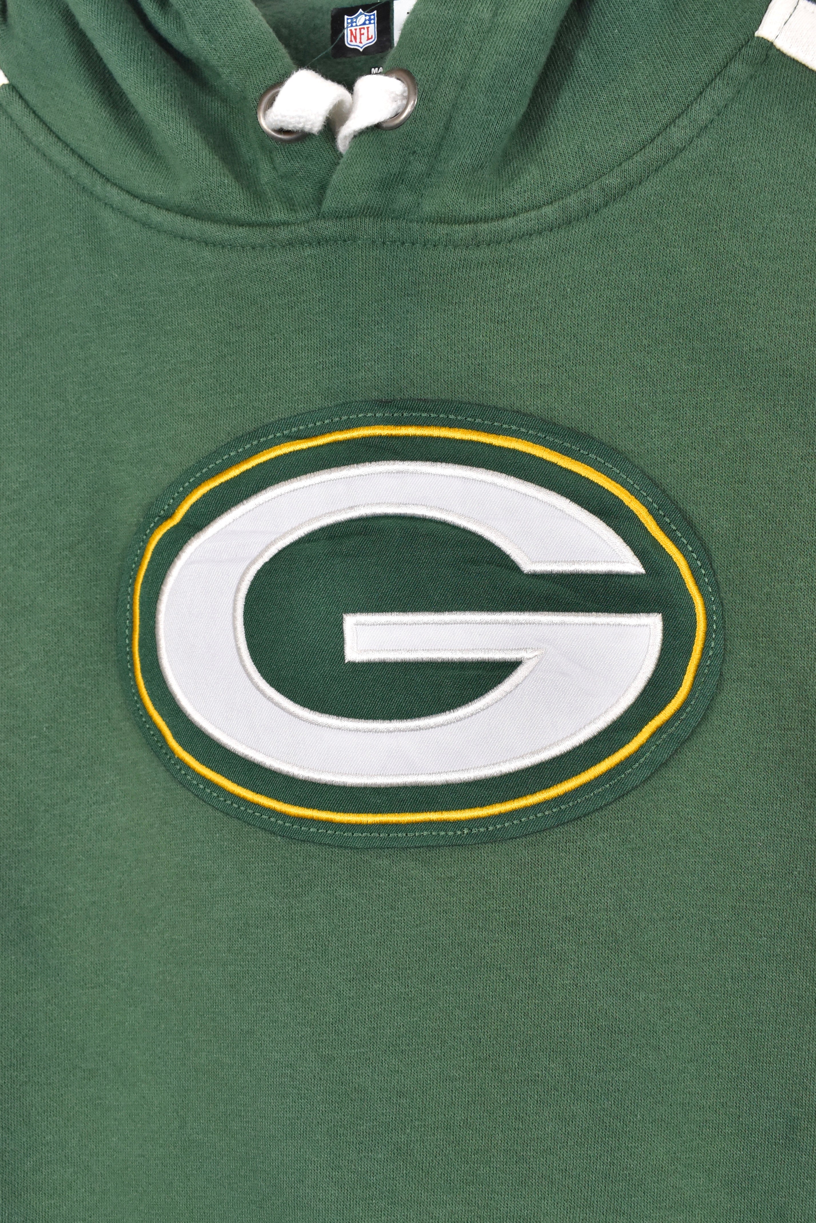 Vintage Green Bay Packers hoodie, NFL green embroidered sweatshirt - AU Large PRO SPORT