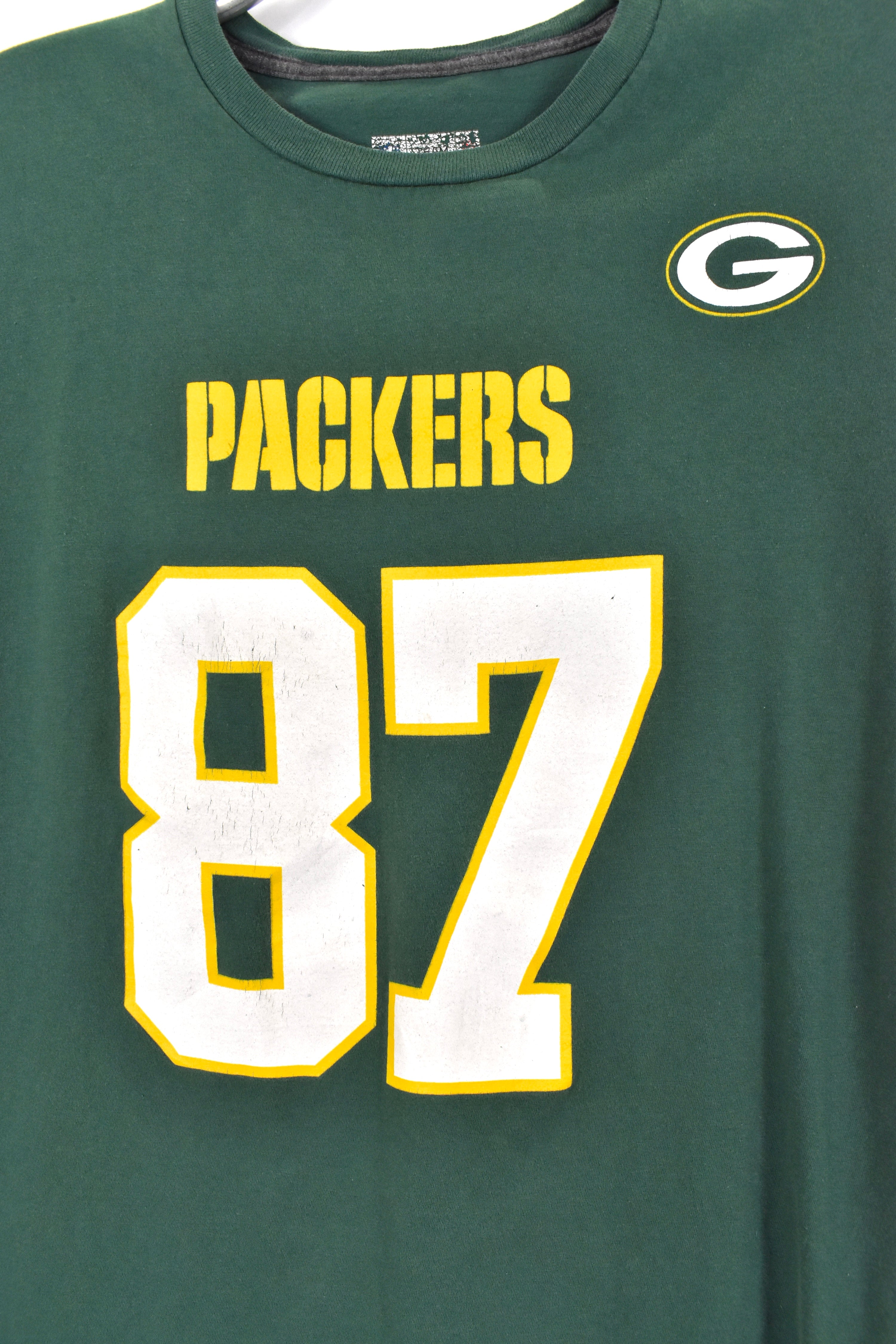 Women's vintage Green Bay Packers shirt, NFL green graphic tee - AU Medium PRO SPORT