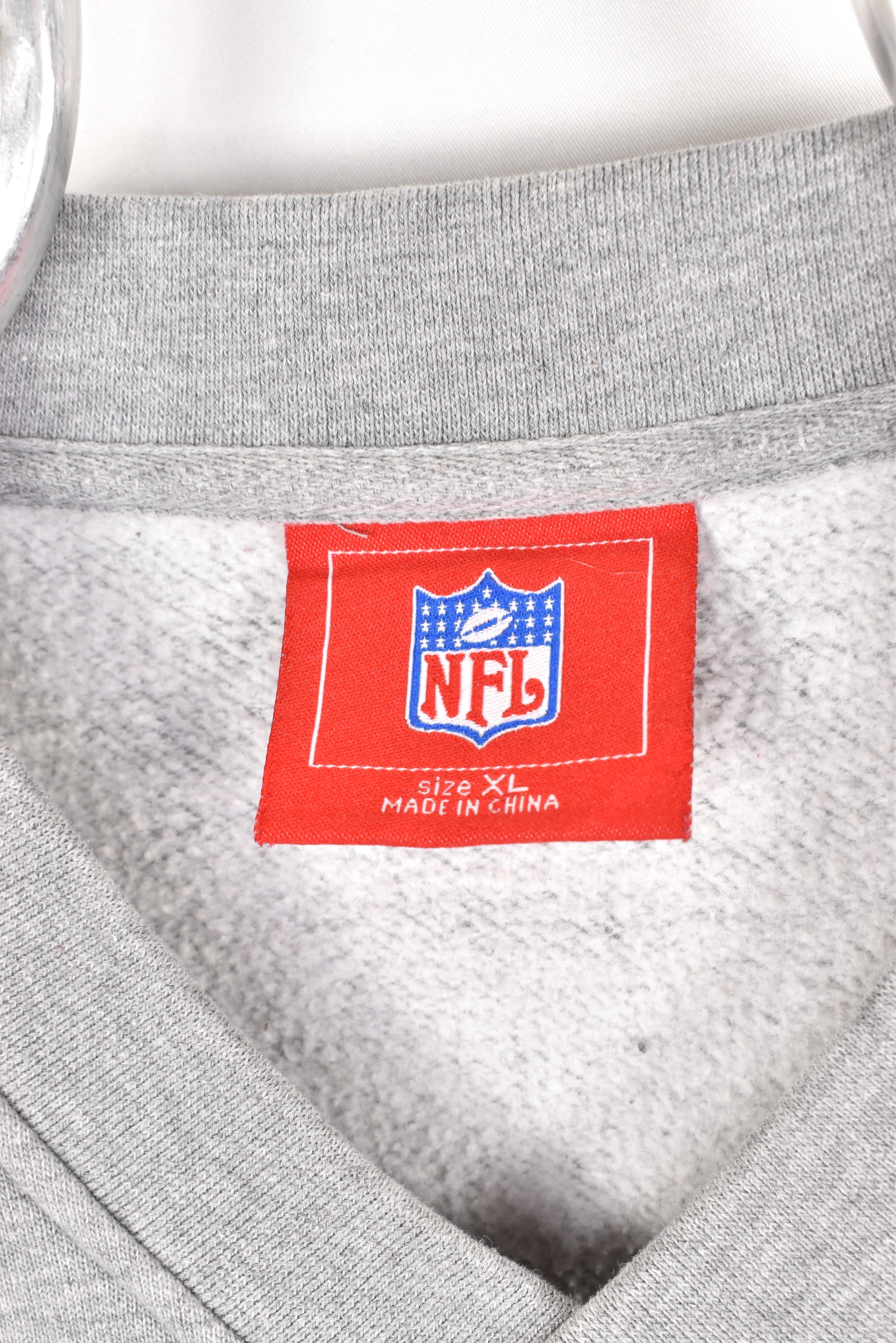 Vintage Philadelphia Eagles sweatshirt, NFL grey embroidered crewneck - AU XL PRO SPORT